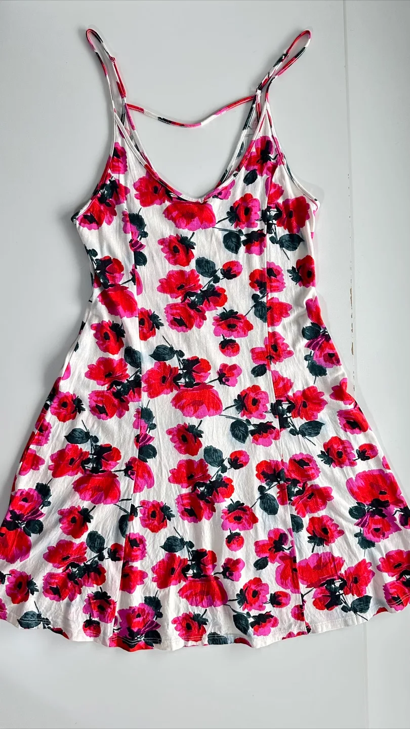 Billabong Floral skater dress size large image indicator(6)