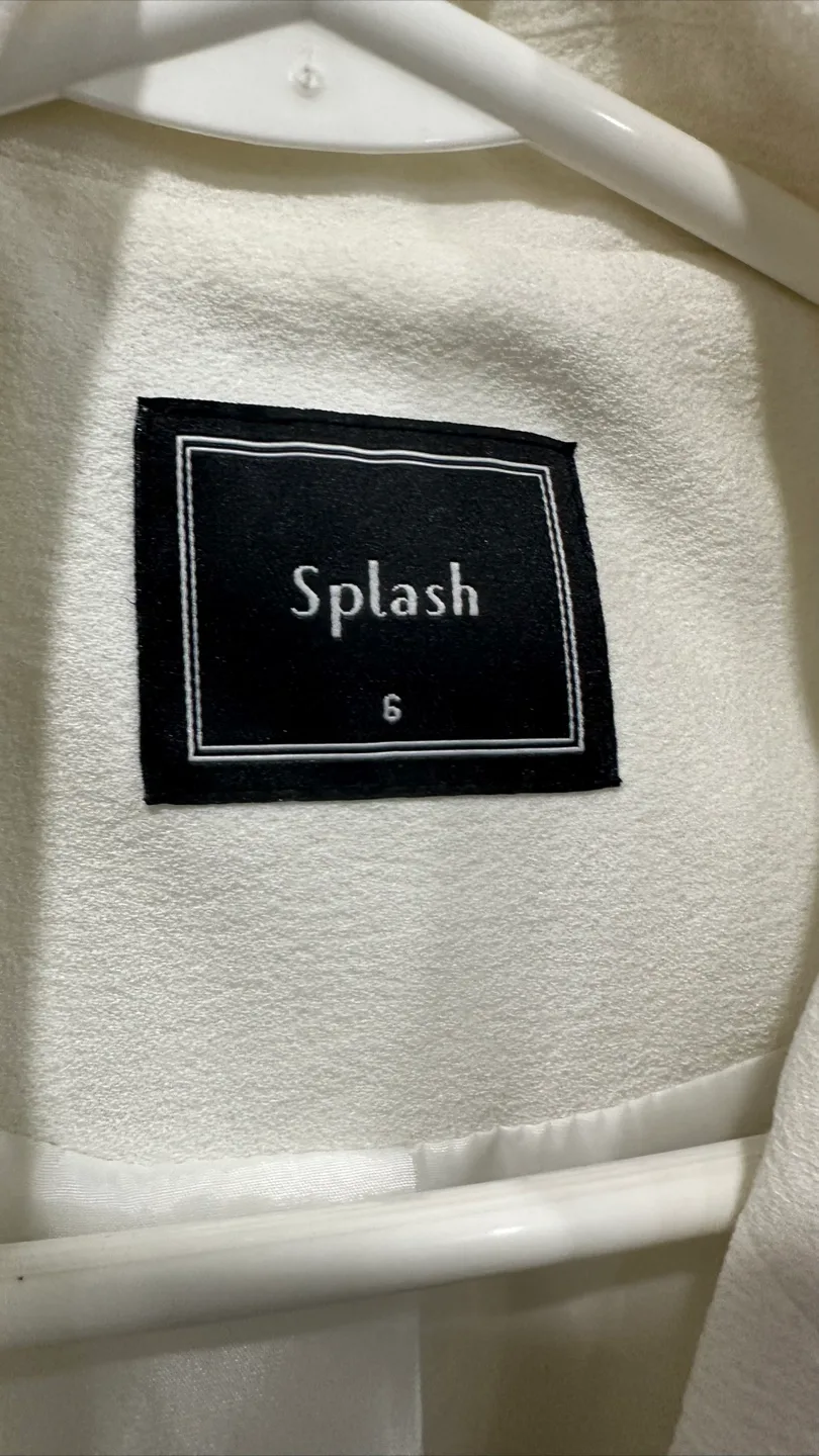 Women's Primark Black Pants and Skirt Set, White blazer image indicator(2)