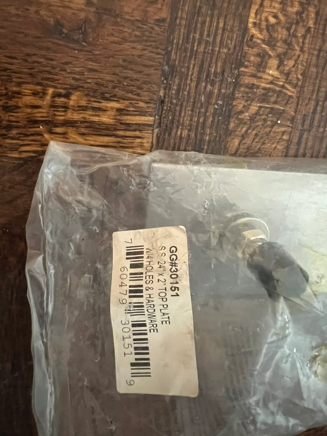 24" Top Plate, Hardware for Stoves image indicator(3)