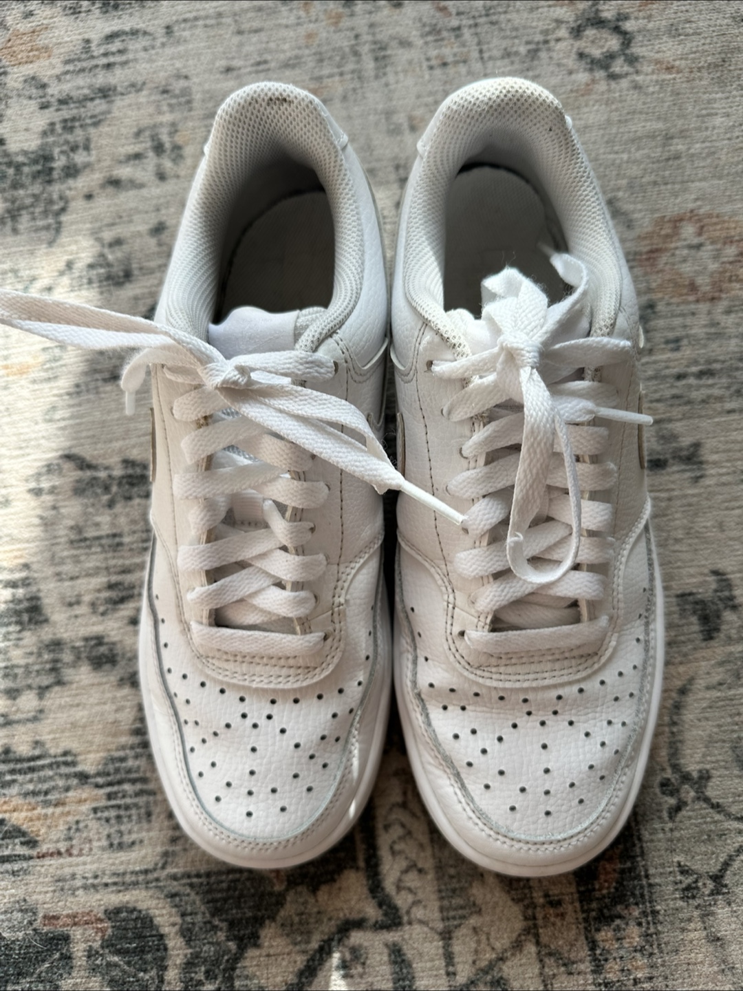Nike Court Vision Low White Sneakers