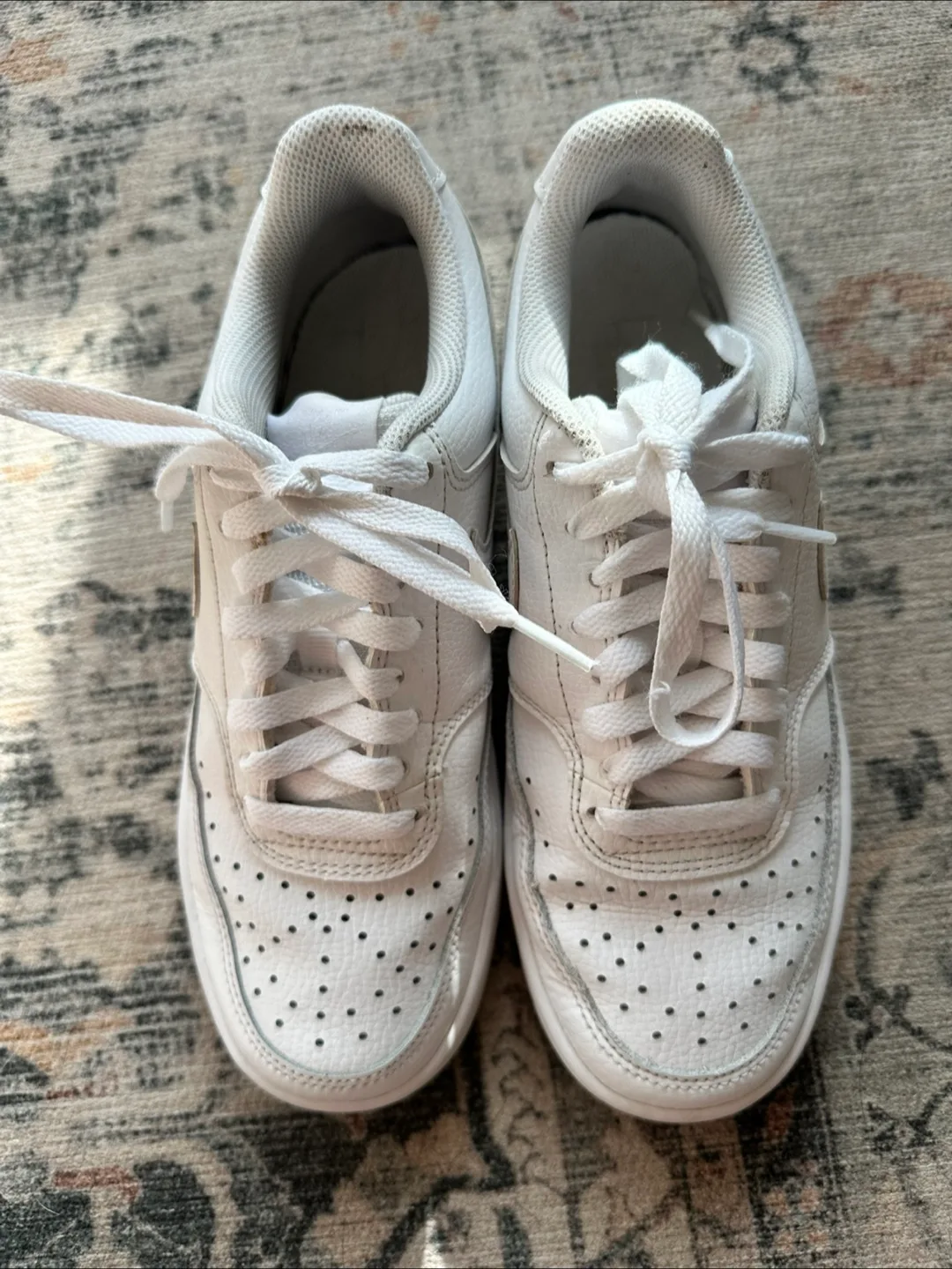 Nike Court Vision Low White Sneakers