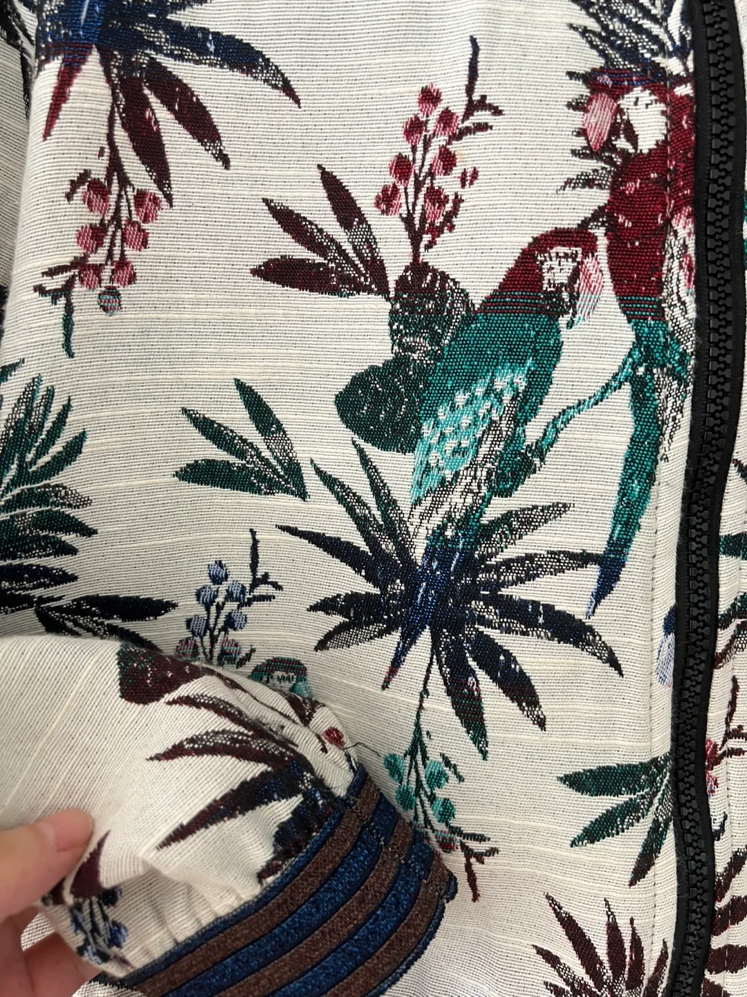 Luna Allegria Bomber Jacket Size Small image indicator(3)