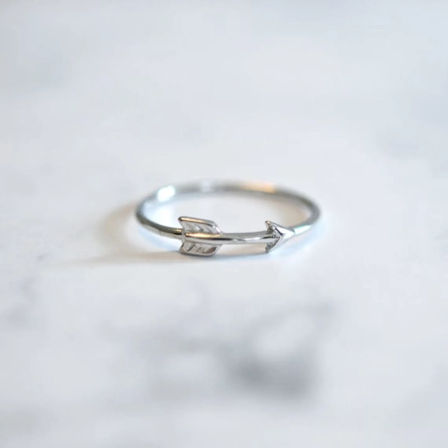 Genuine Silver Arrow Ring thumbnail
