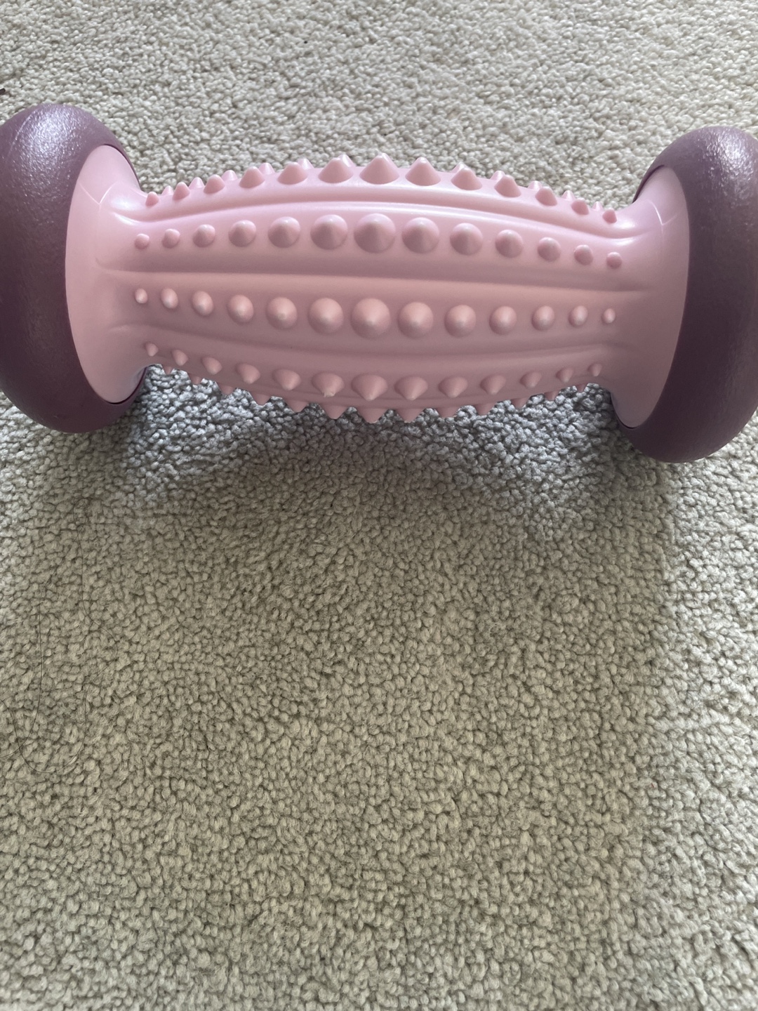 🧡 Pink and Purple Spiky Massage Roller