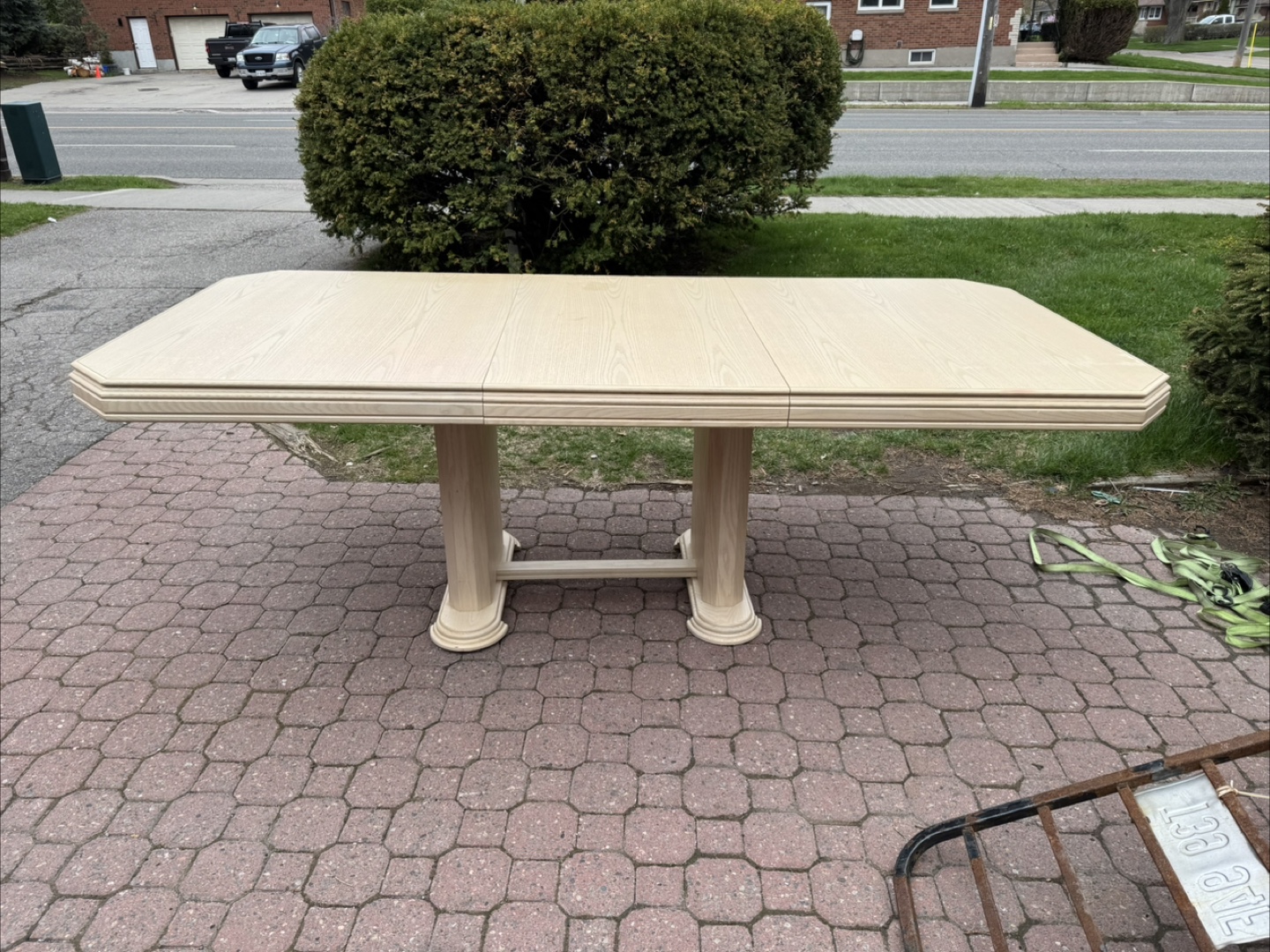 Extendable Dining Table - Light Oak Finish