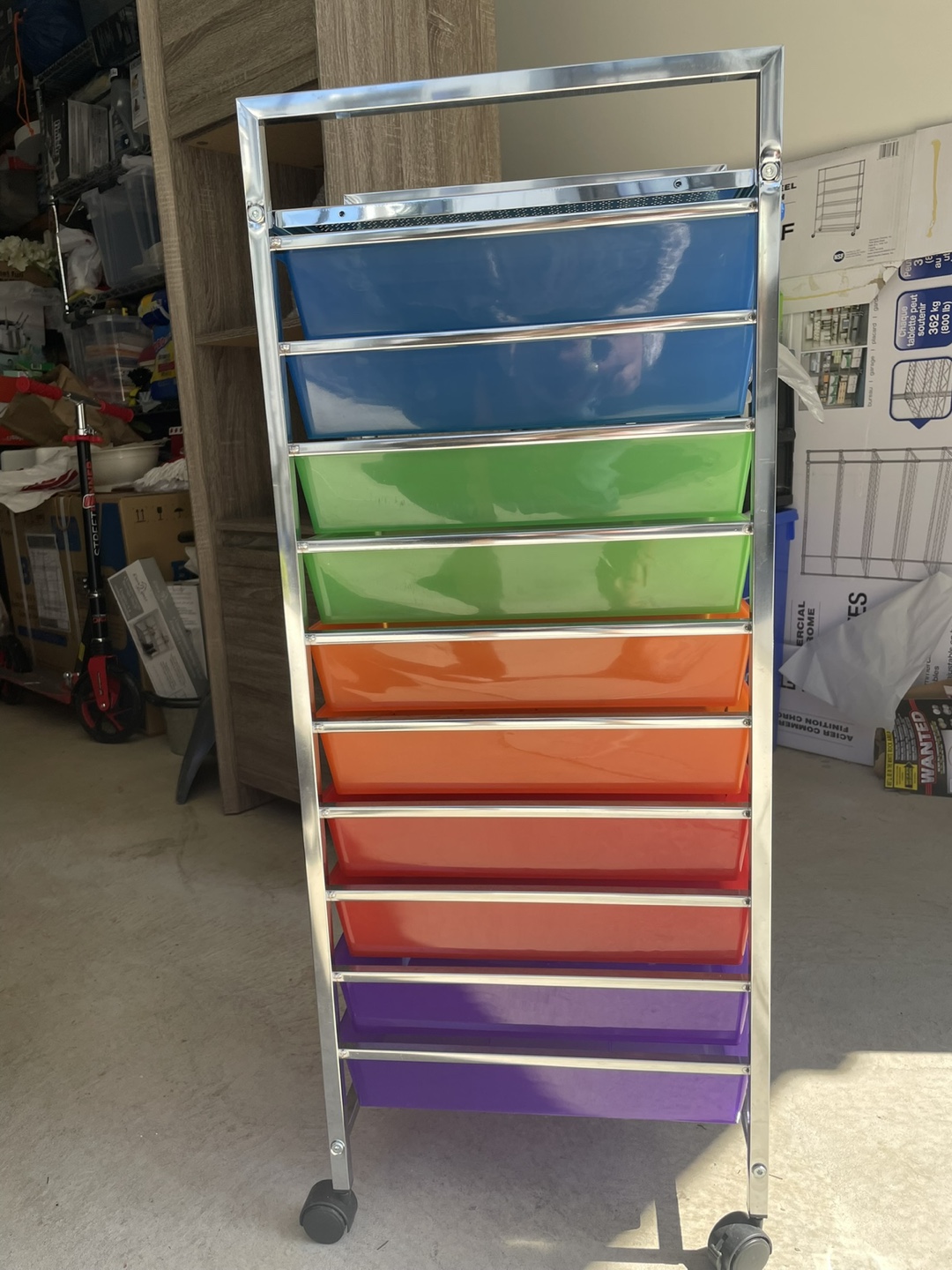Rainbow Rolling Cart Organizer - photo 2