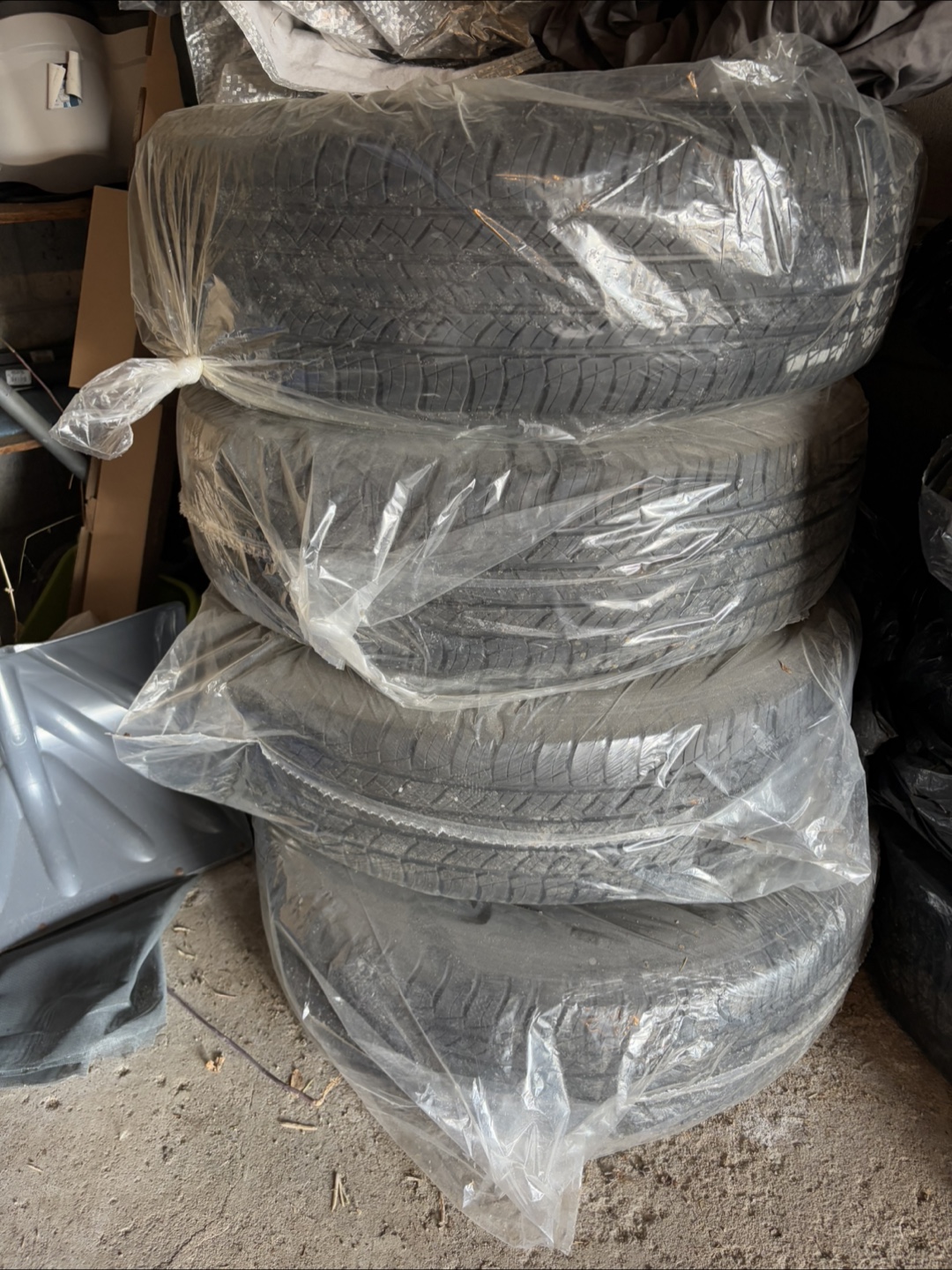 Toyota RAV4 LE original 4 season tires with rims on - photo 2
