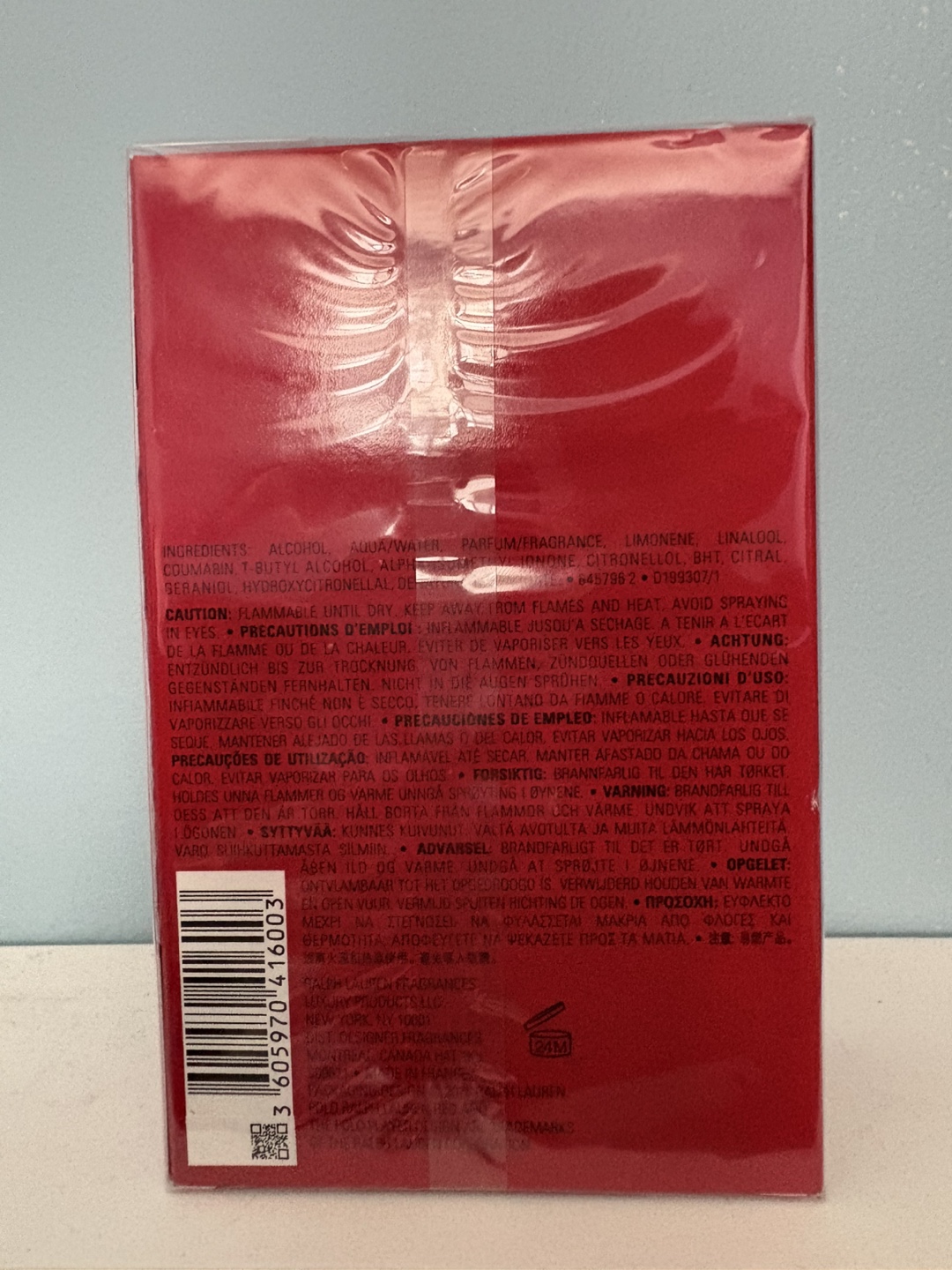 Ralph Lauren Polo Red Eau de Toilette Spray 125ml - photo 3