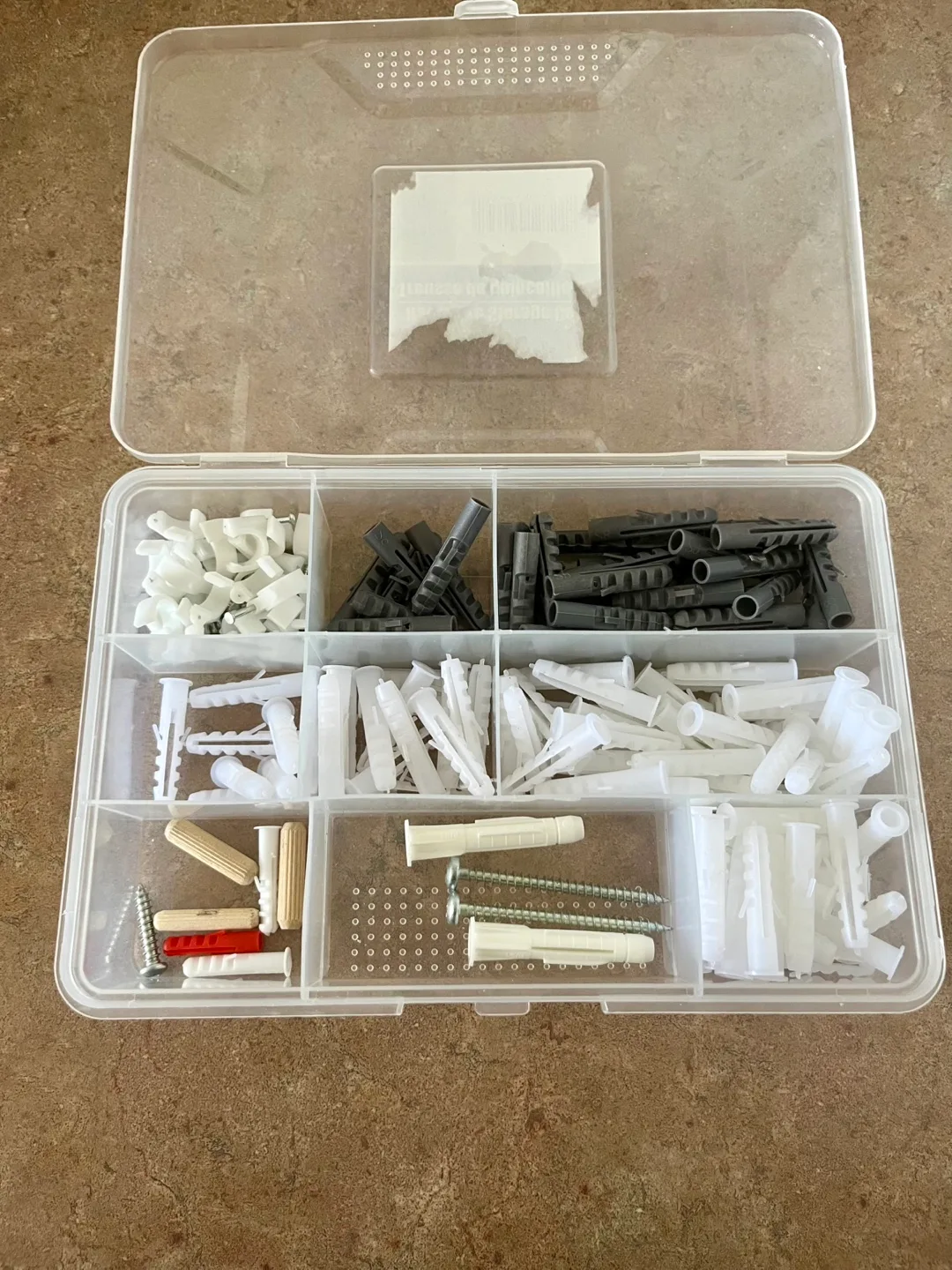 Wall Anchors, Cable clips and  Screws thumbnail