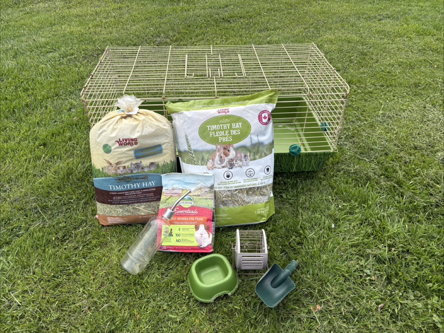 Large Bunny Cage with Accessories