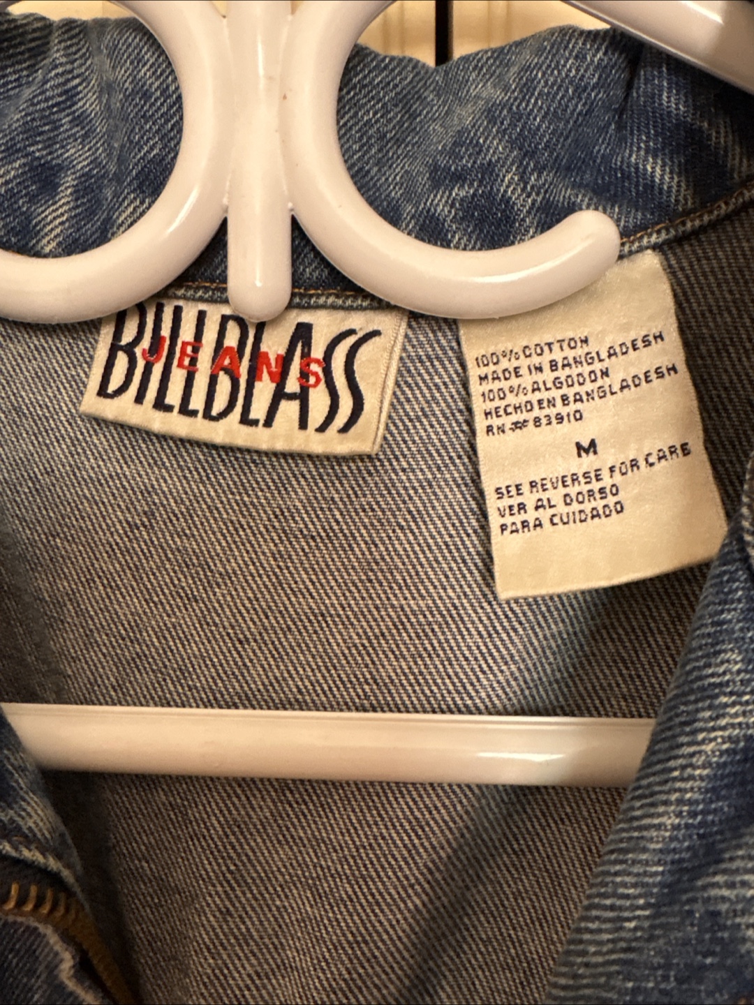 BillBass Jeans Denim Jacket - Size Medium - photo 2