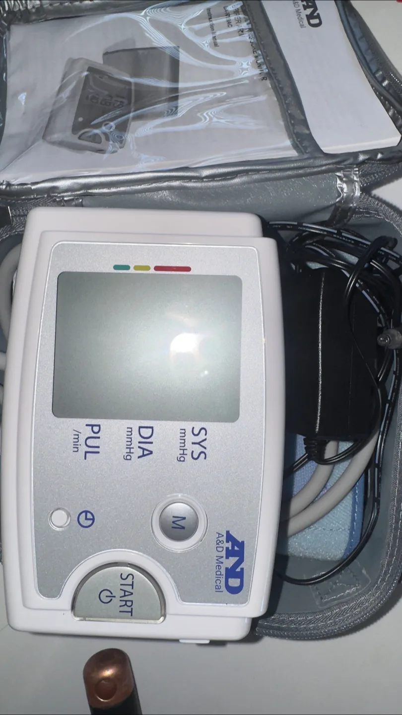Mint A&D Medical Automatic Blood Pressure Monitor XL Arms image indicator(5)