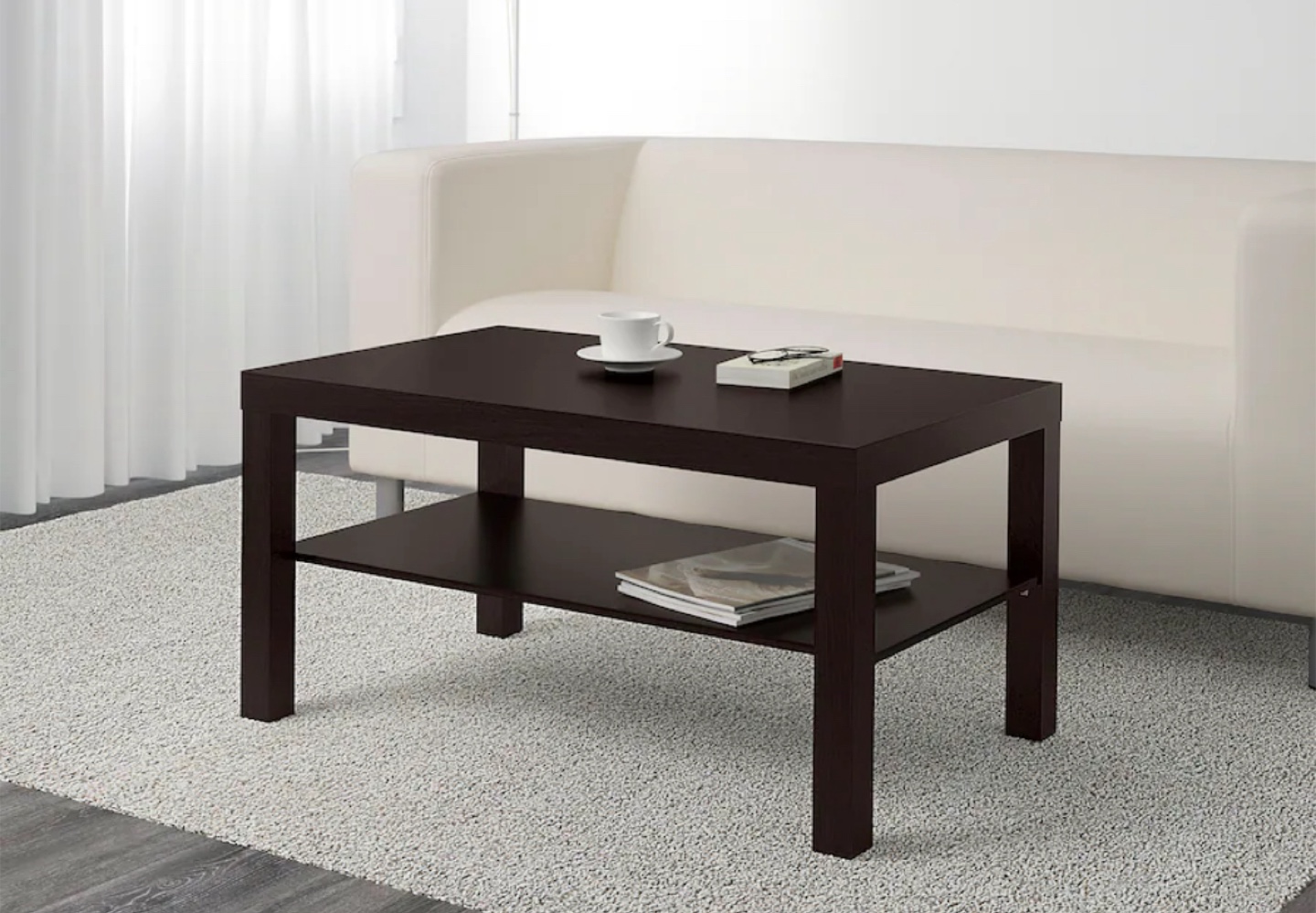 IKEA Lack Coffee Table - Black-Brown - photo 3