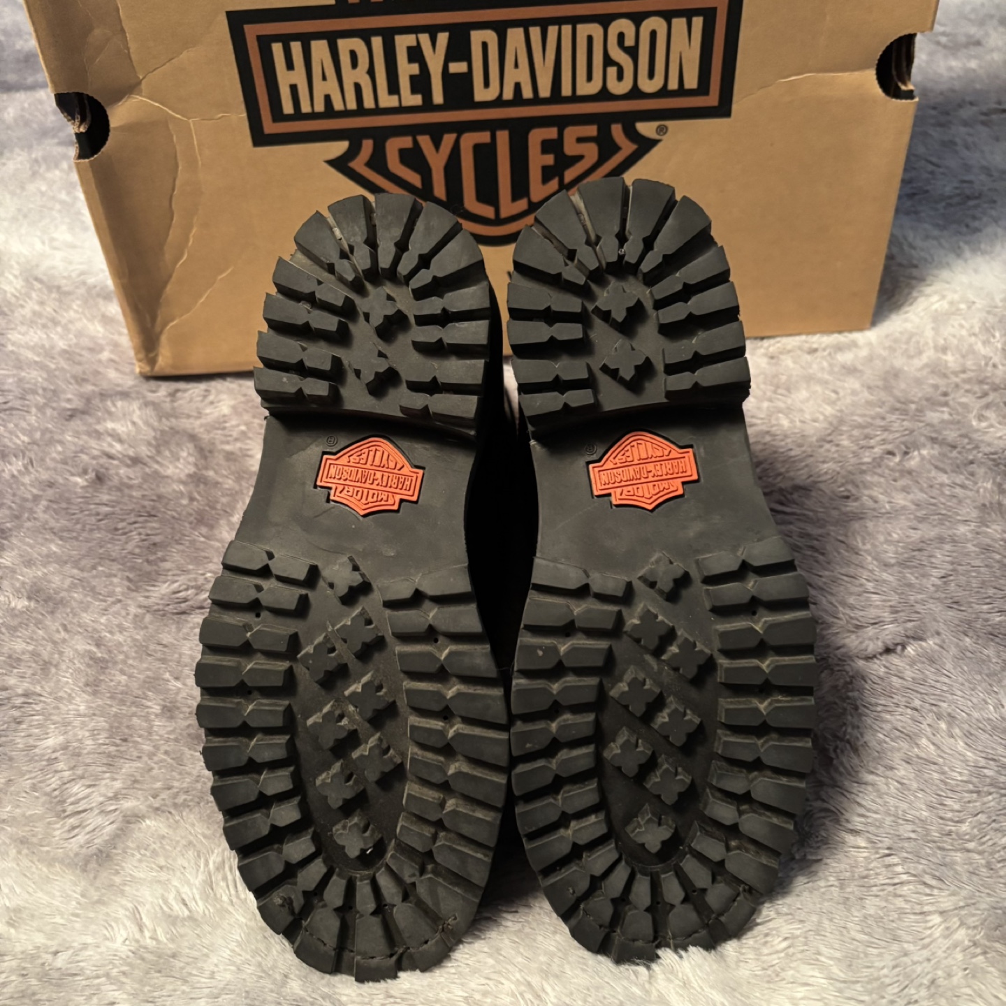 Harley-Davidson Women's  Black leather Boots  size 5 - photo 5
