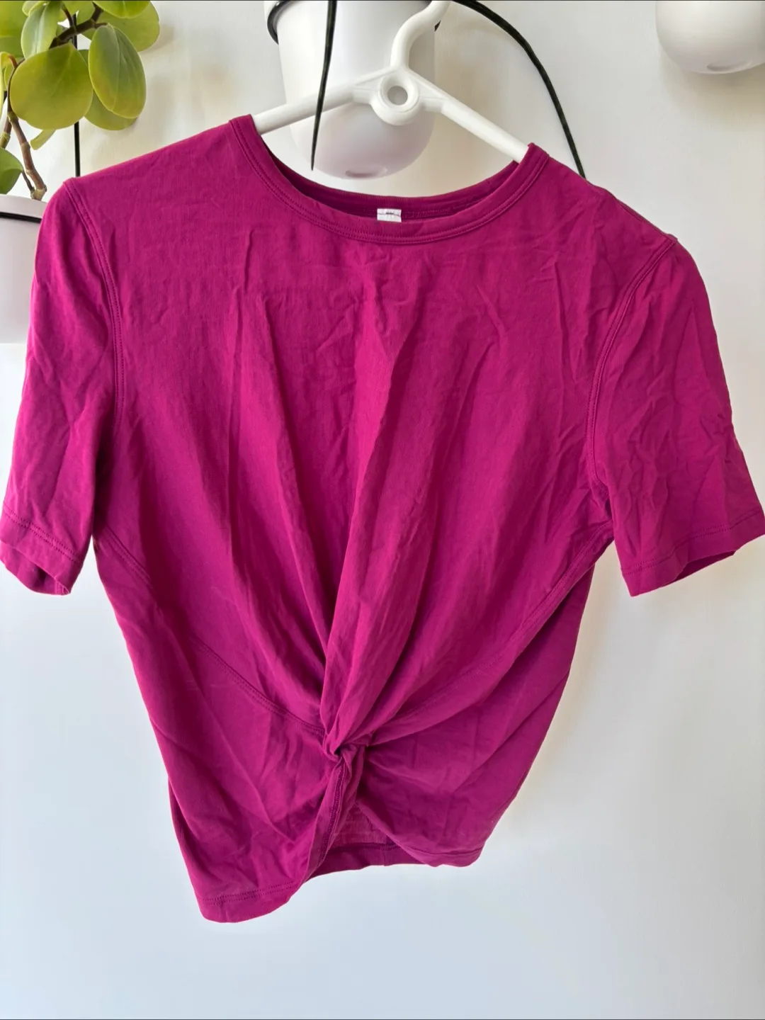Lululemon Twist Front Short Sleeve Top size 2 image indicator(2)