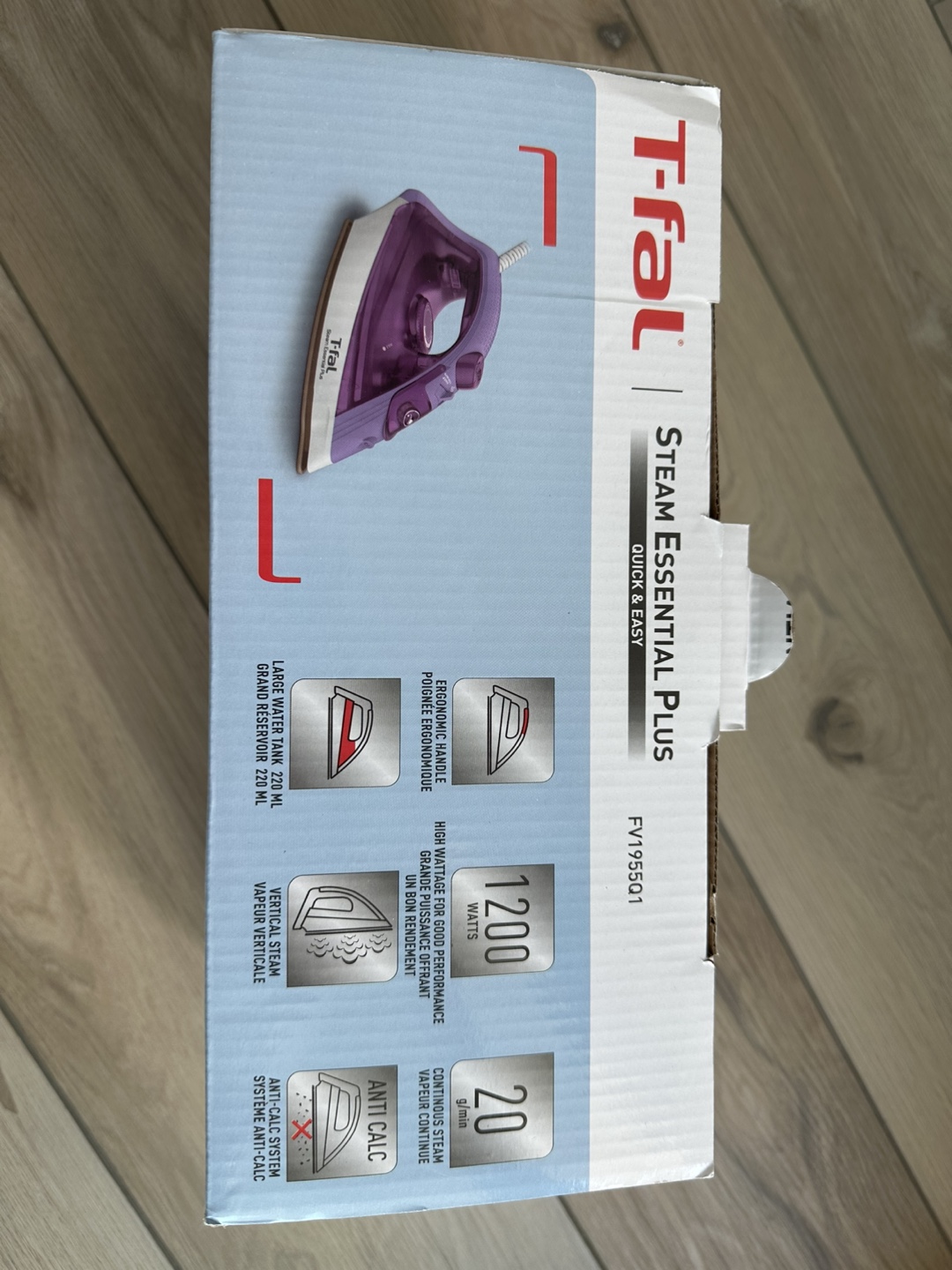 T-fal Steam Easy Plus Iron - Purple - photo 5