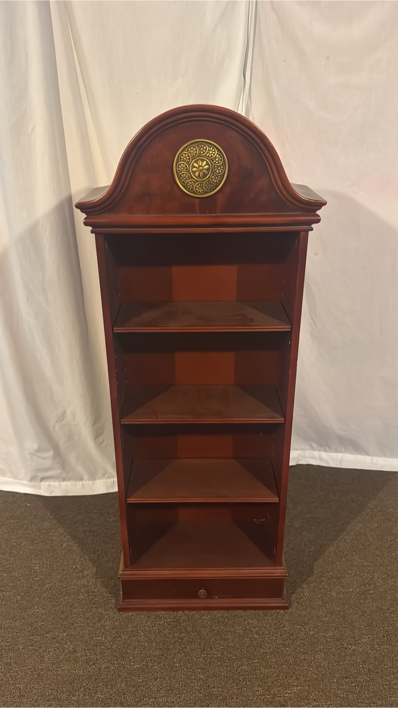 Bombay Company Cherry Wood Bookcase with Drawer