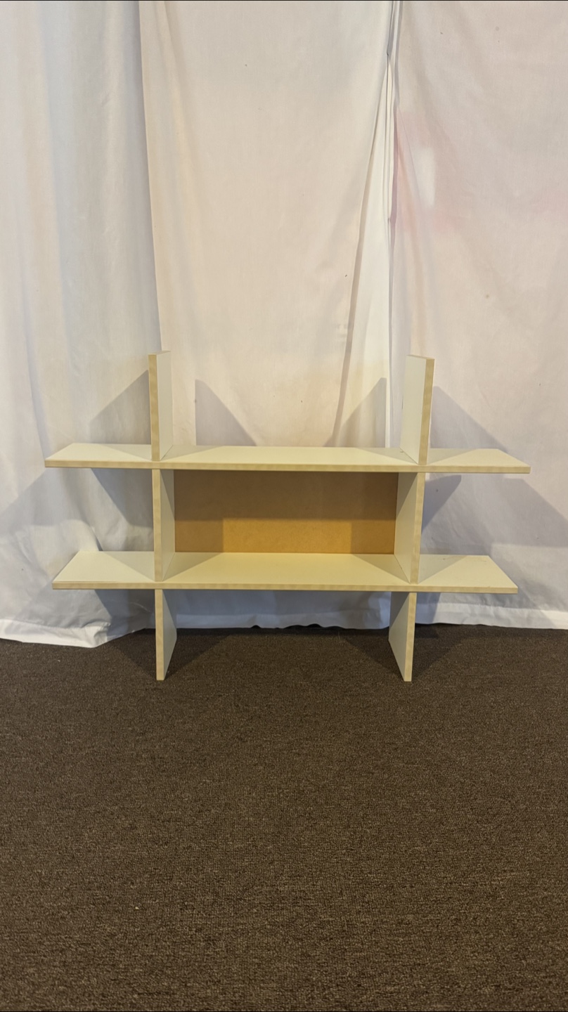 IKEA tic tac toe shelf - Modern Two-Shelf Wall-Mounted Unit - photo 2