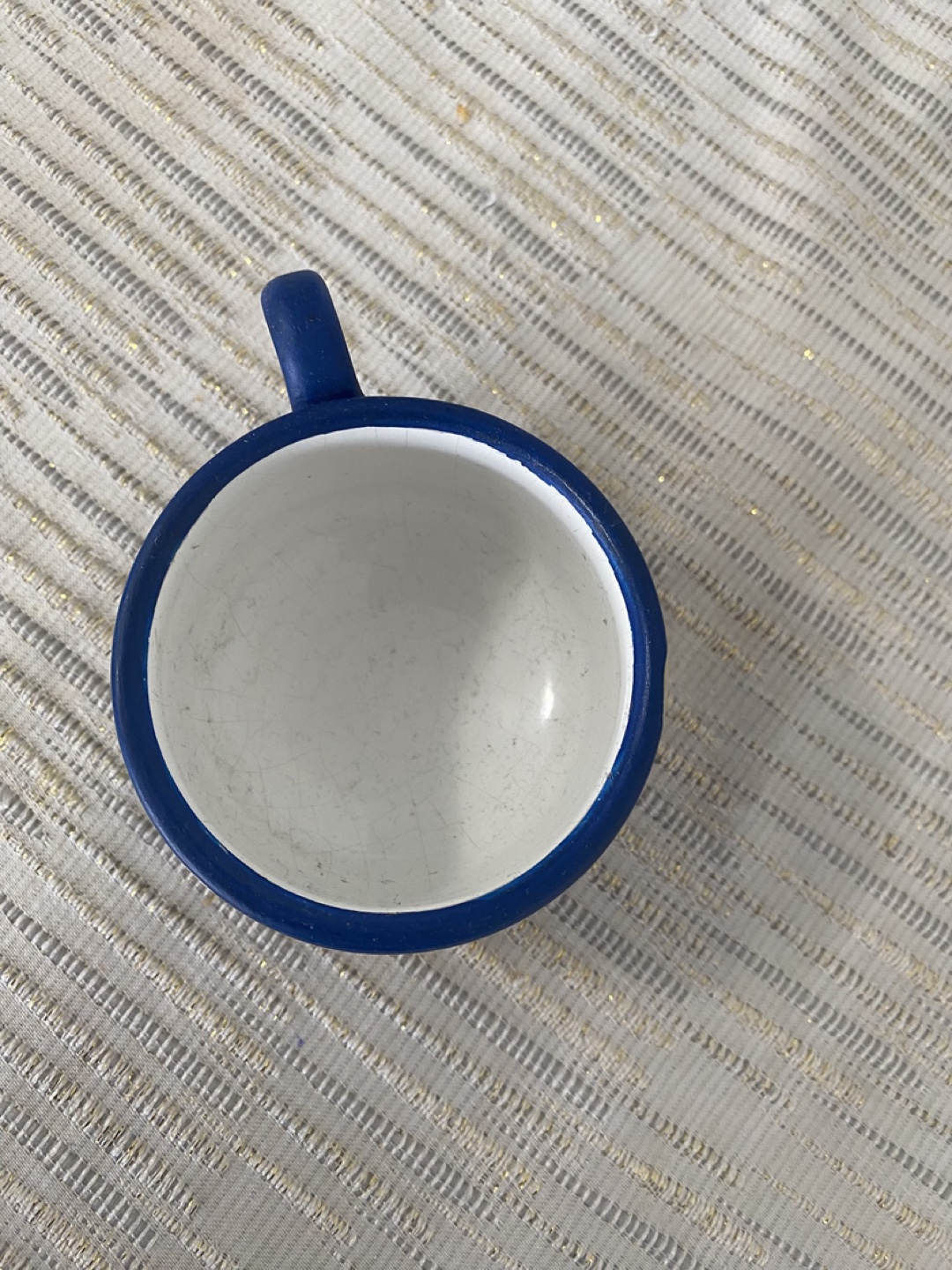 Hand-painted Bolivian ceramic mug - photo 3