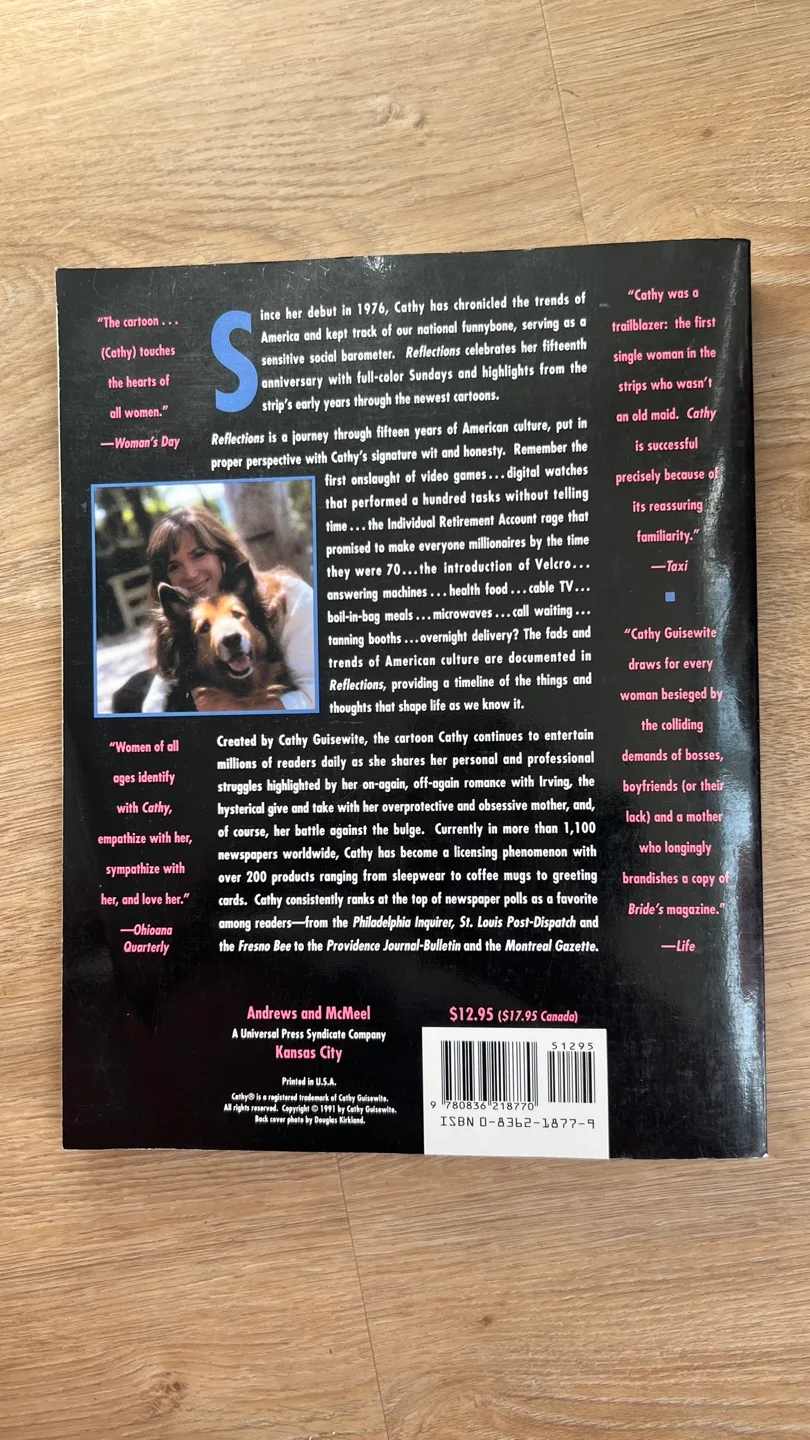 Reflections: 15th Anniversary. Cathy, vintage comic image indicator(4)