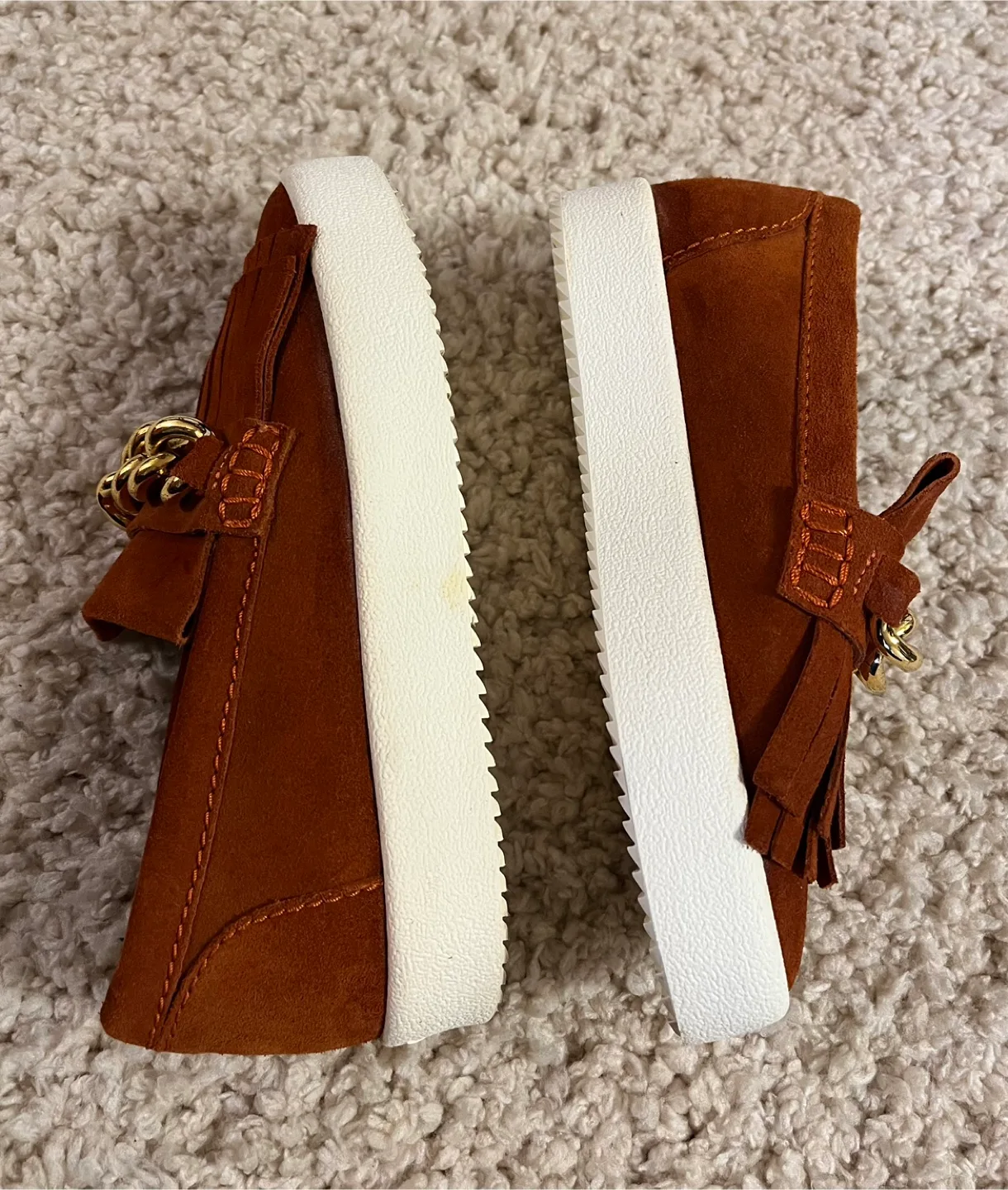 Giuseppe Zanotti Fringe Detail Loafers Women Size 5- 6 image indicator(7)