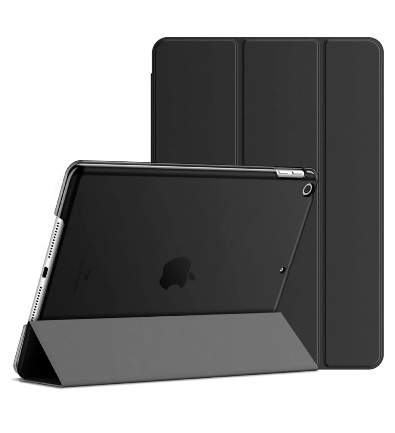 Black 9.7 inch iPad Case - Protective Stand Cover thumbnail