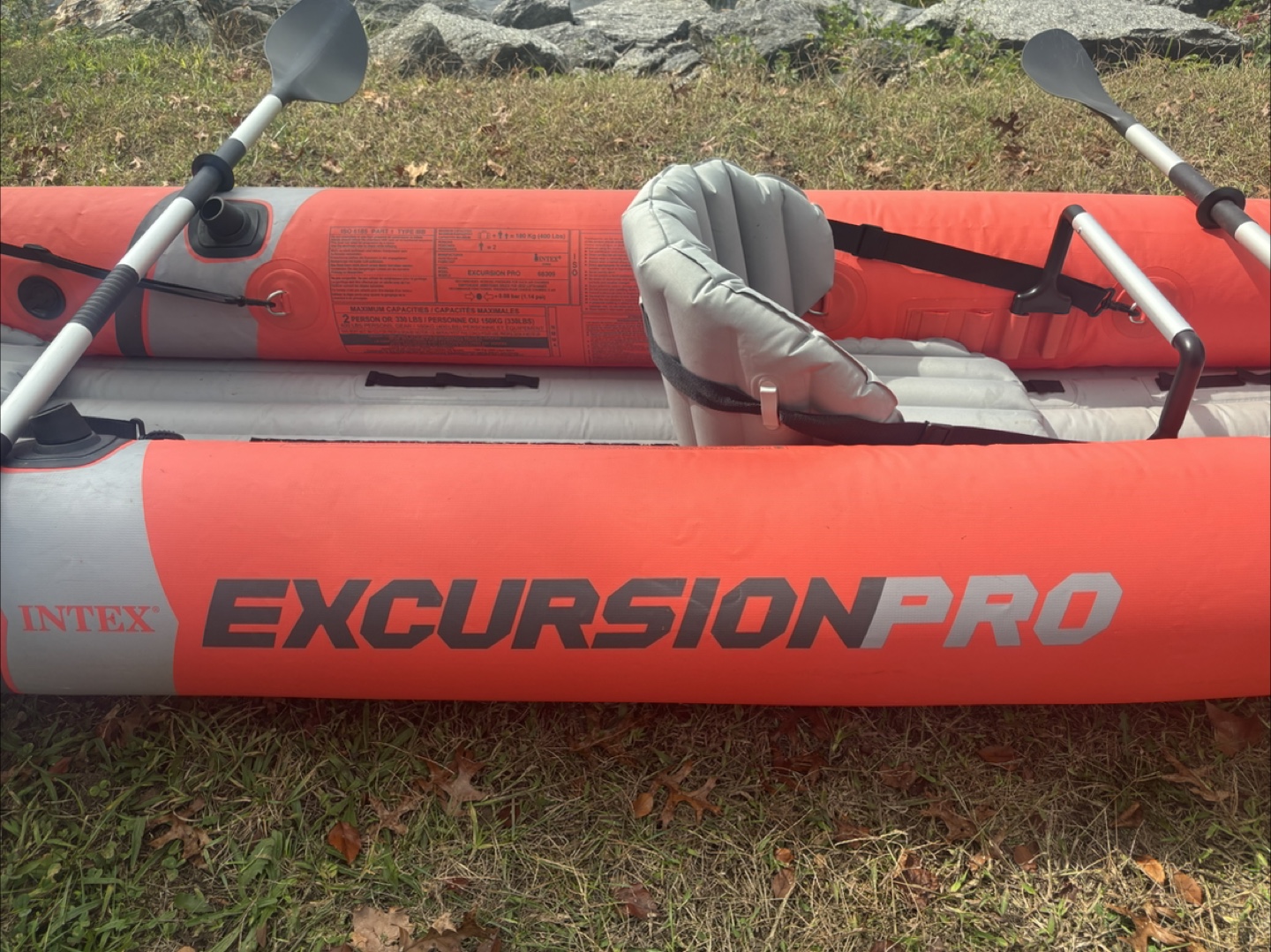 Intex Excursion Pro Two-Person Inflatable Kayak - photo 4