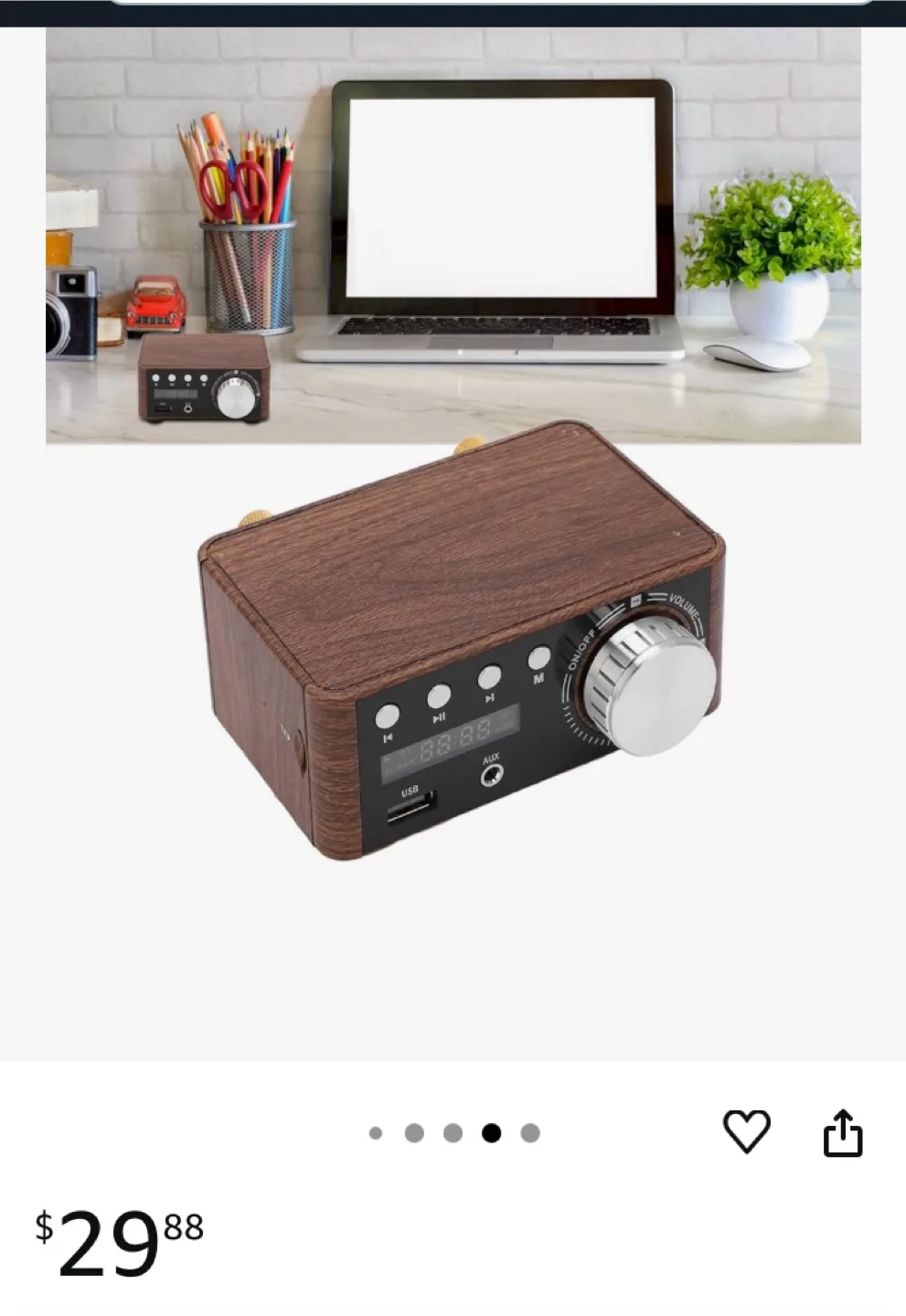 HiFi Stereo Audio Kit + memory card+ Adapter thumbnail