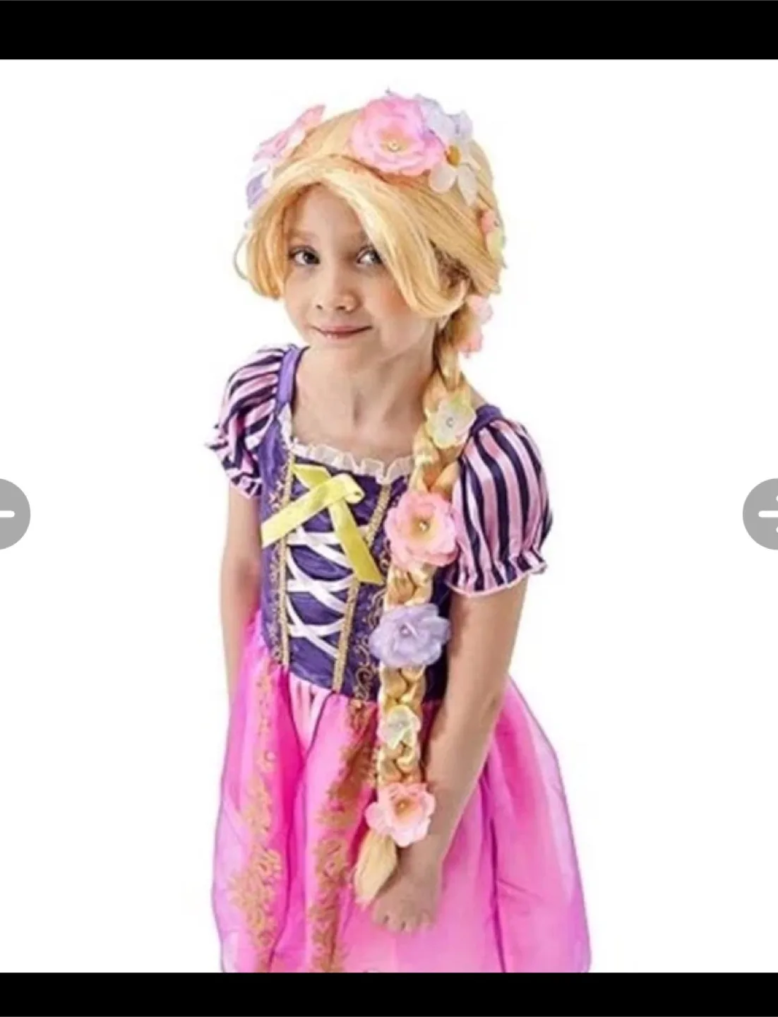Rapunzel Costume Wig for Girls thumbnail