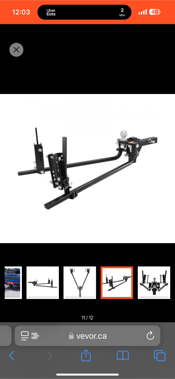 VEVOR Weight Distribution Hitch - 15000 lbs capacity - photo 4