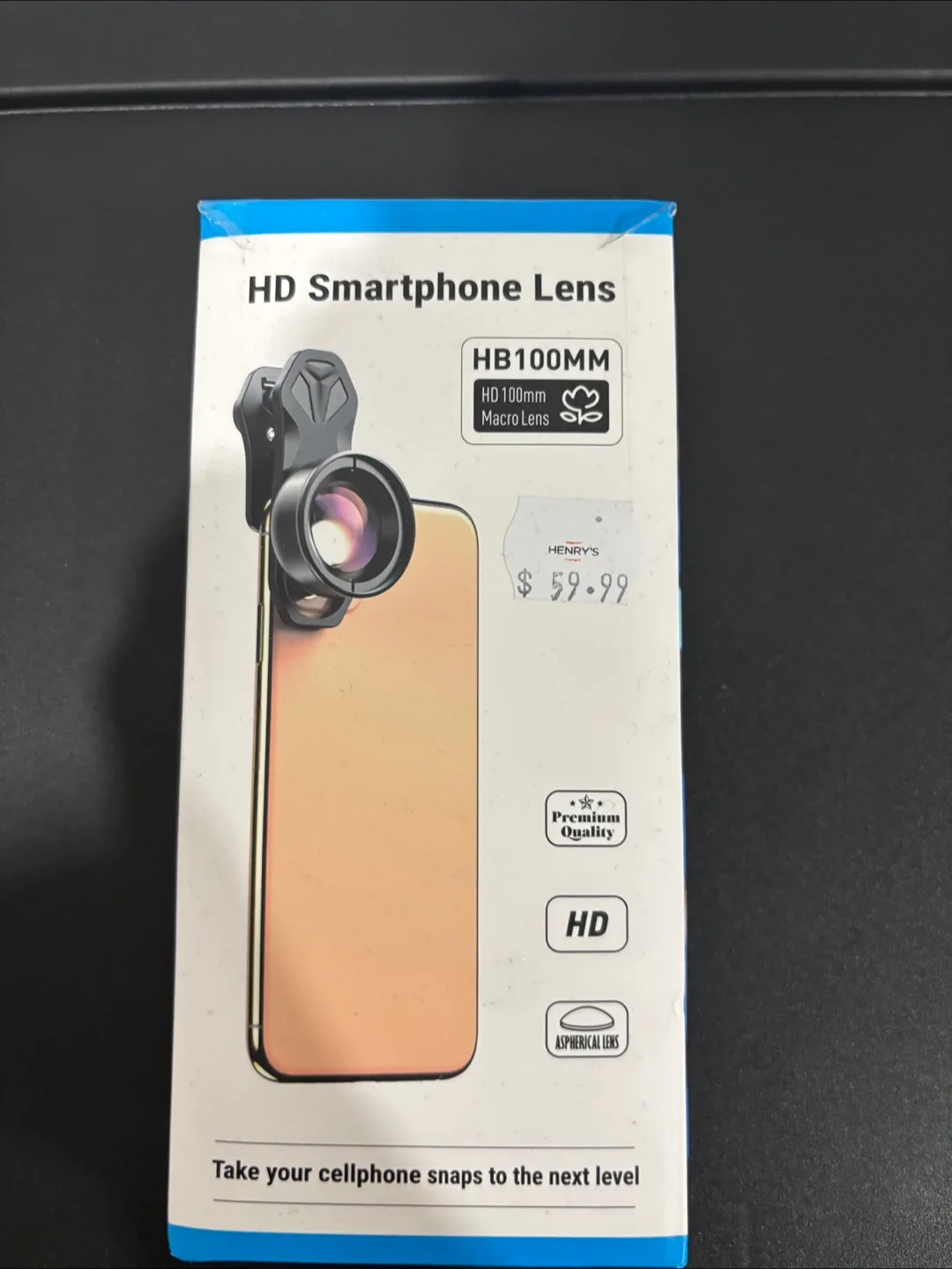 HD 100mm Macro Smartphone Lens thumbnail