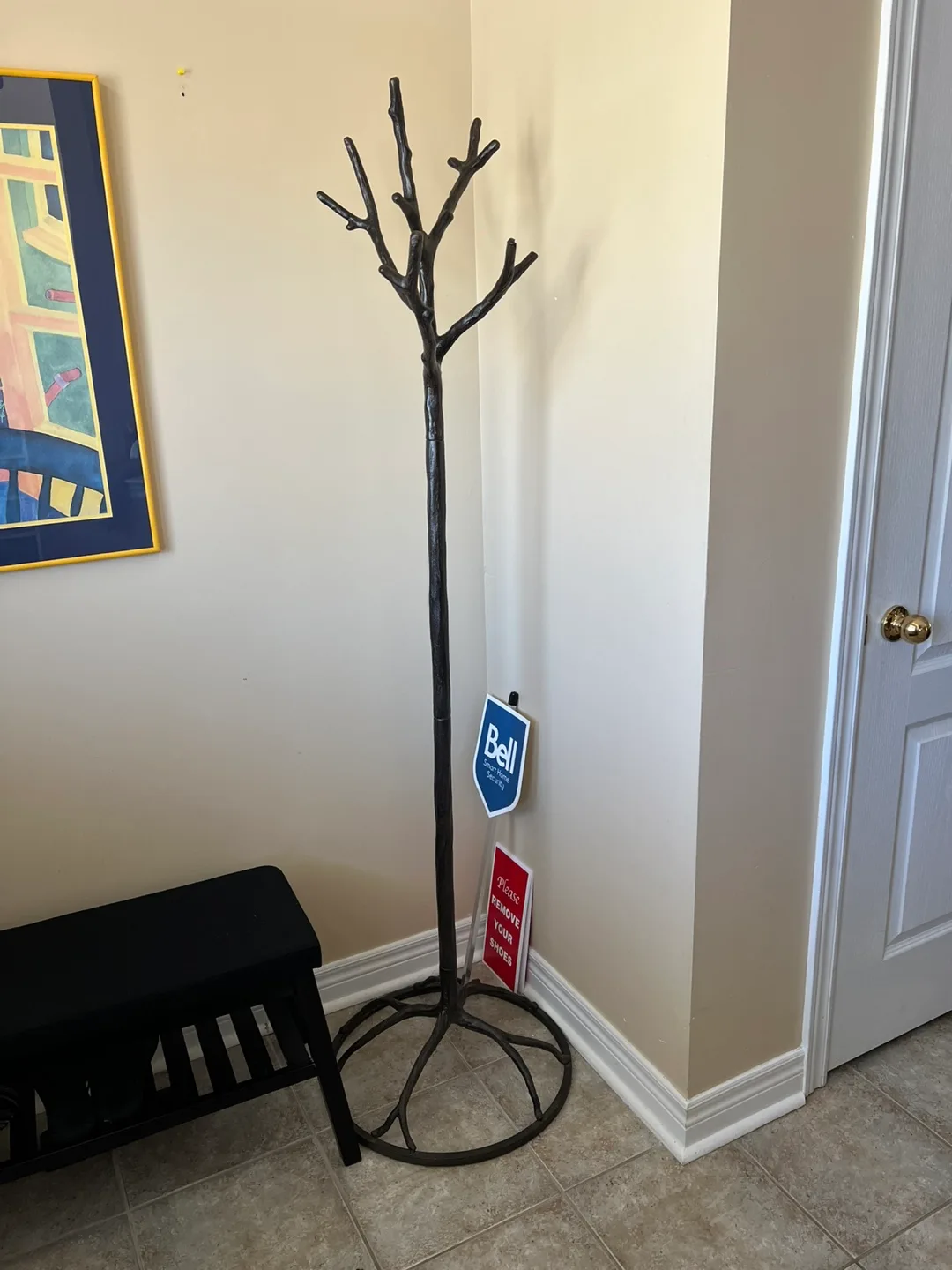 Rustic Coat Rack Stand thumbnail