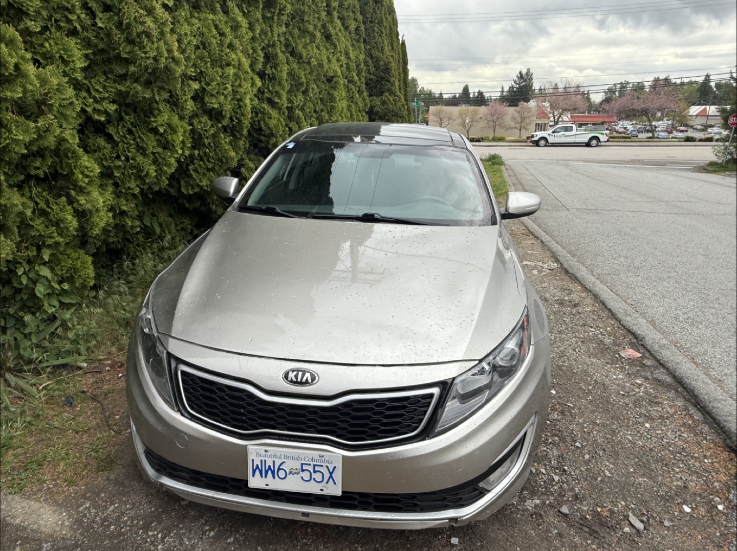 2012Kia Optima - Silver