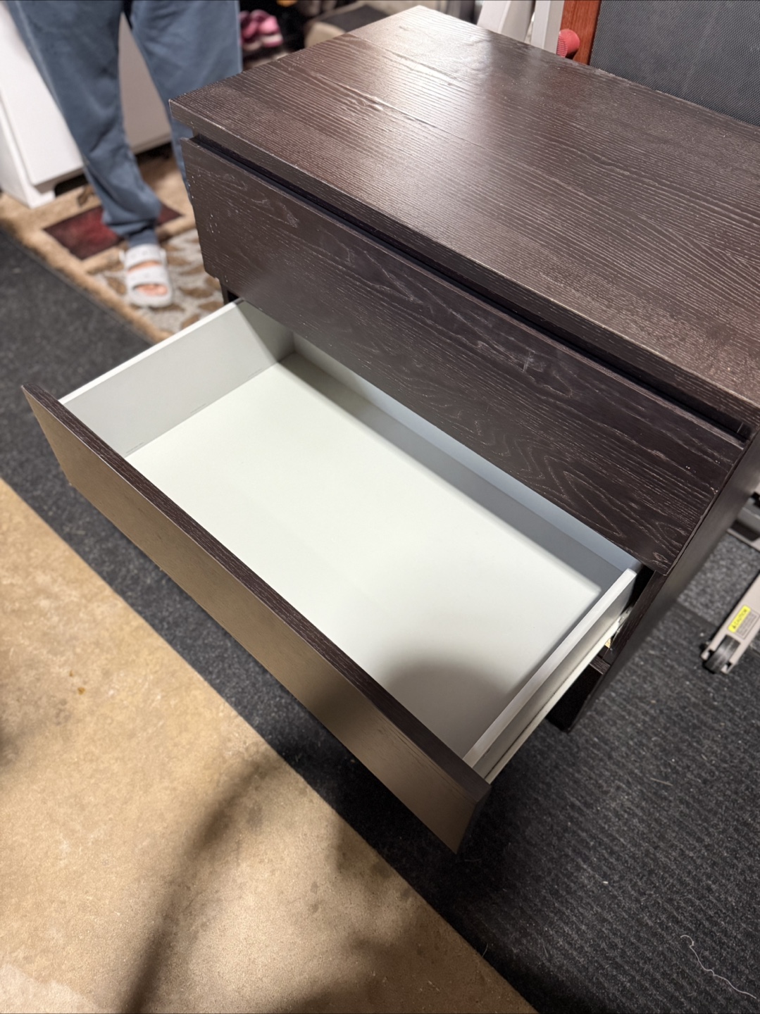 MALM 3-Drawer Chest - Dark Brown - photo 4