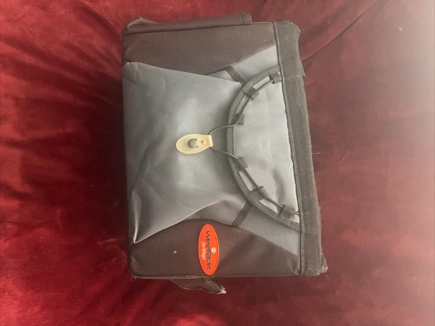 Black Pet Carrier Bag image indicator(6)