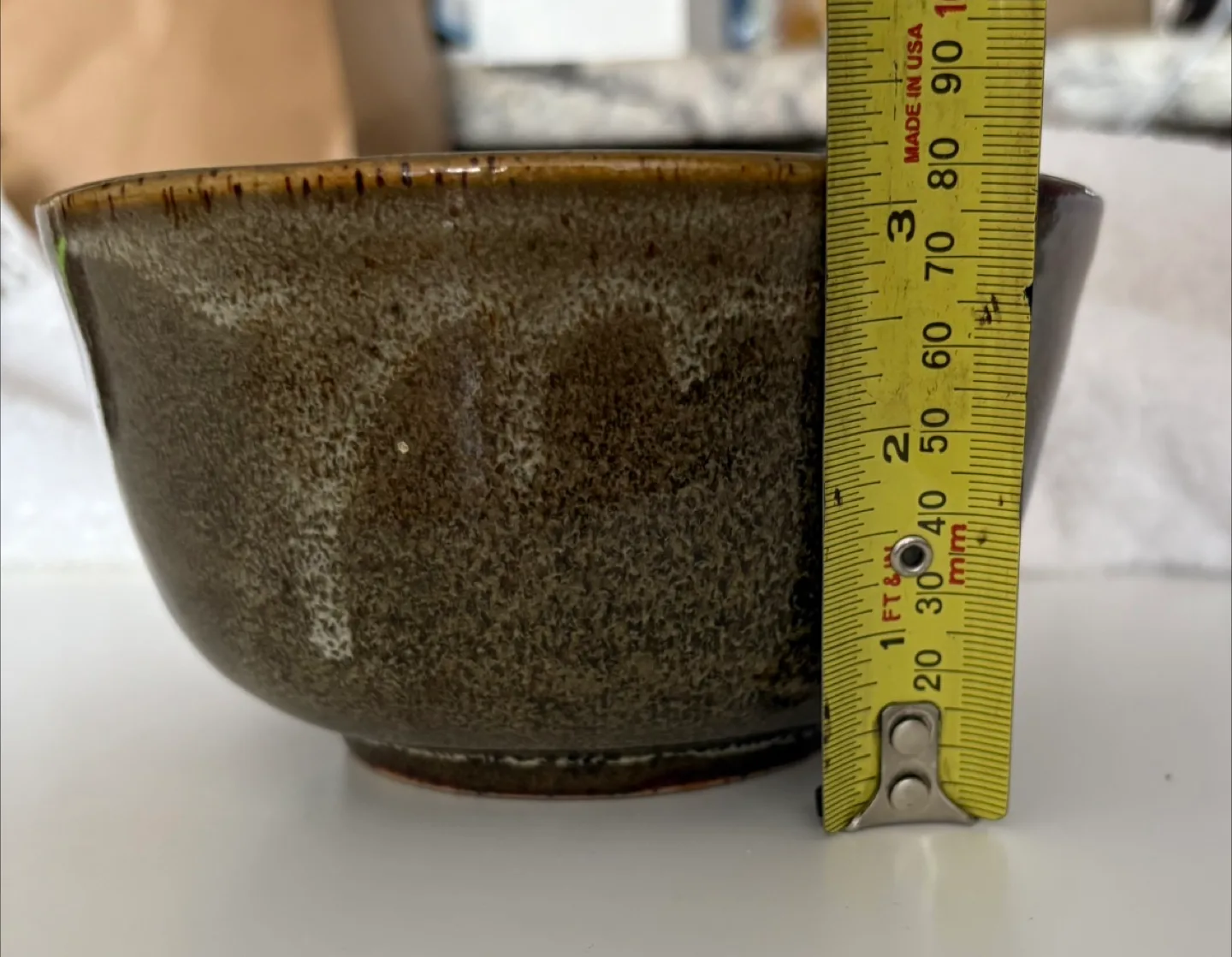 Dark Brown Ceramic Bowl image indicator(5)