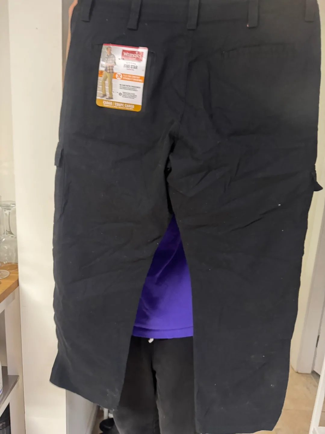Wrangler Men's Five Star Cargo Pants - Size 38x30 thumbnail