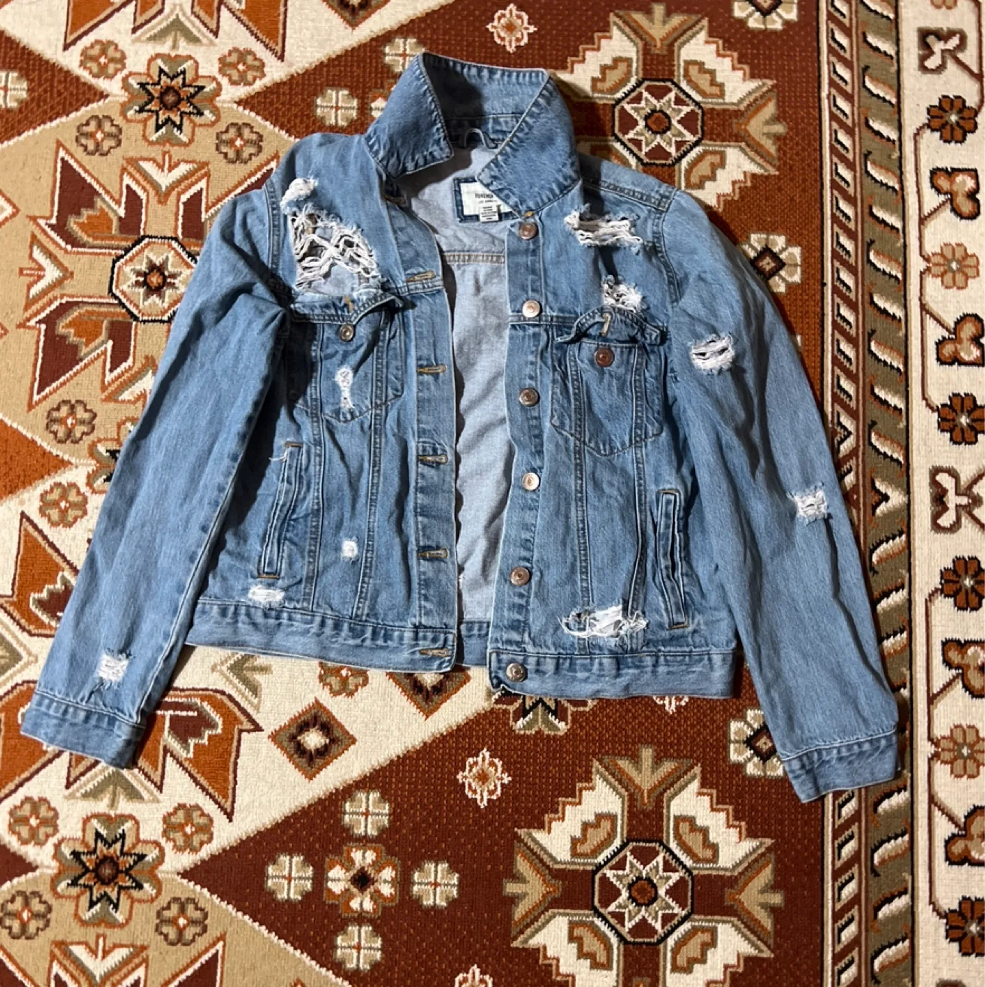 Light Wash Denim Bundle: Jeans, Skirt, and Jacket image indicator(2)