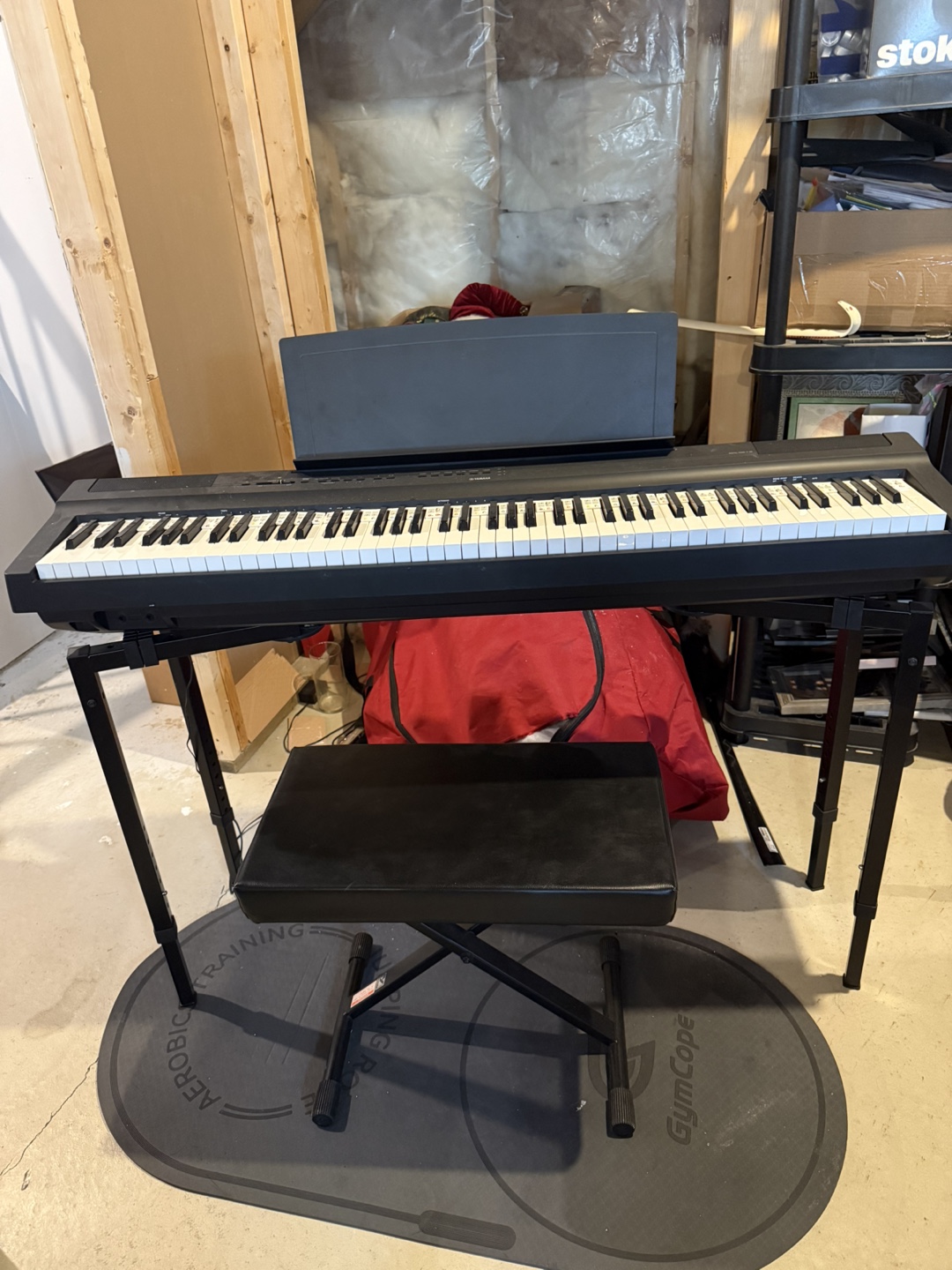 Yamaha Digital Piano with Bench
