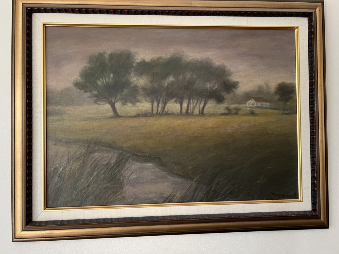Framed Landscape Painting