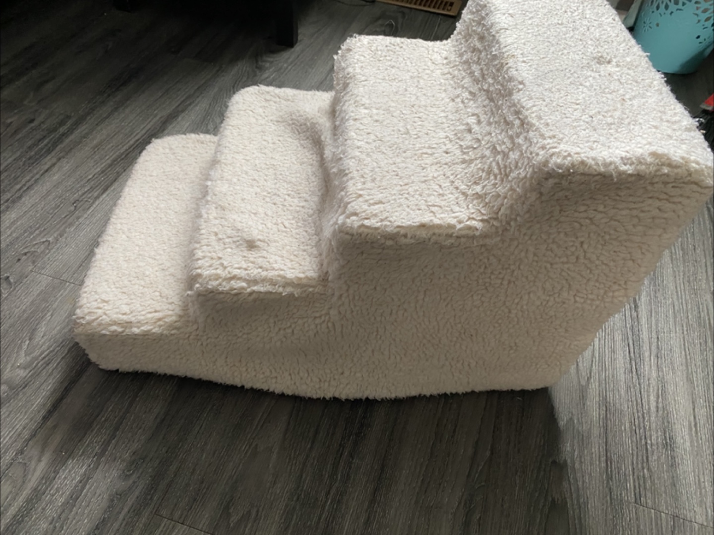 Pet Steps - 3 Steps - Cream Sherpa