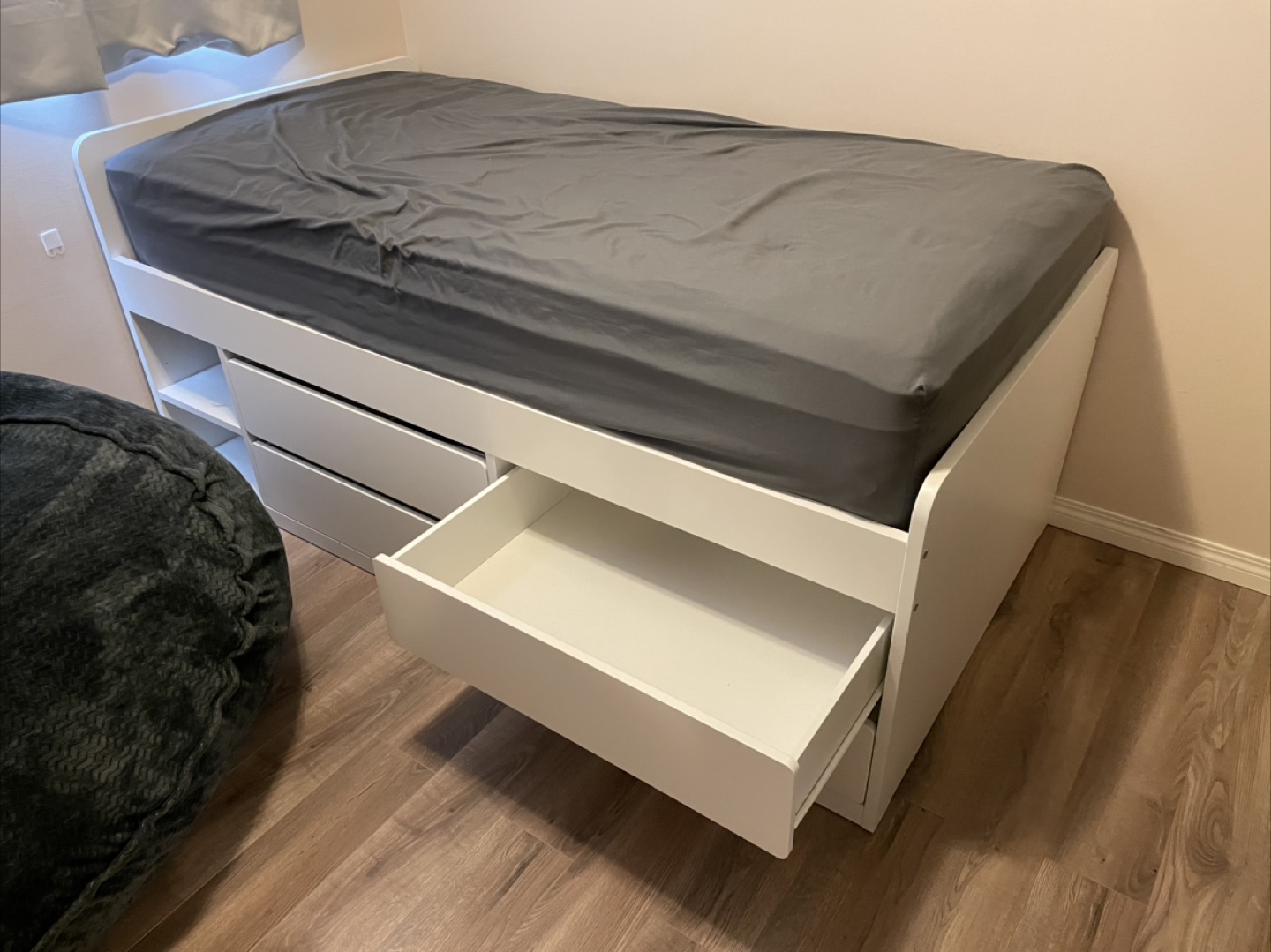 IKEA SLÄKT Bedframe + Mattress – Excellent Condition