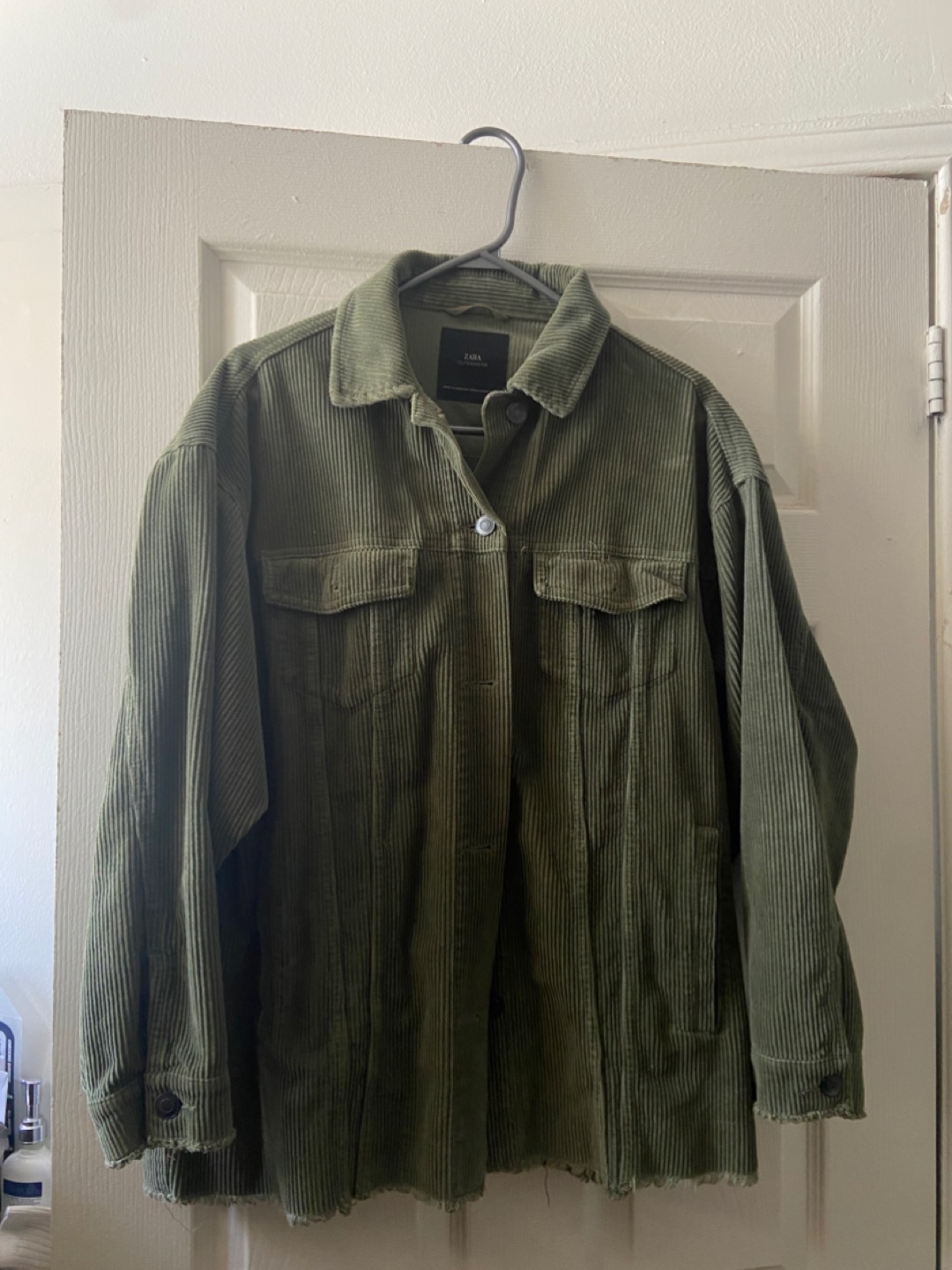 Olive Green Corduroy Jacket