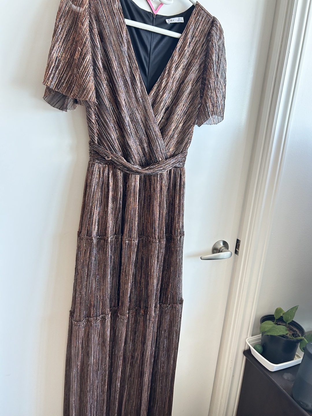 Gorgeous Metallic Maxi Dress - photo 2
