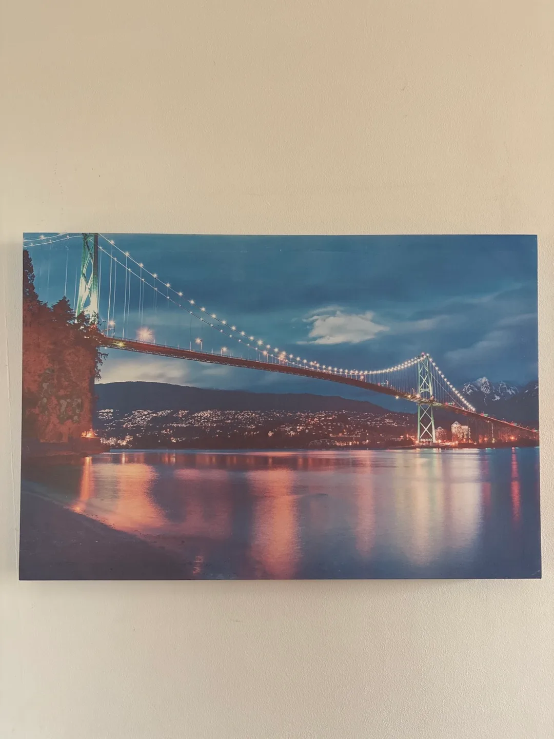 Lionsgate Bridge painting thumbnail