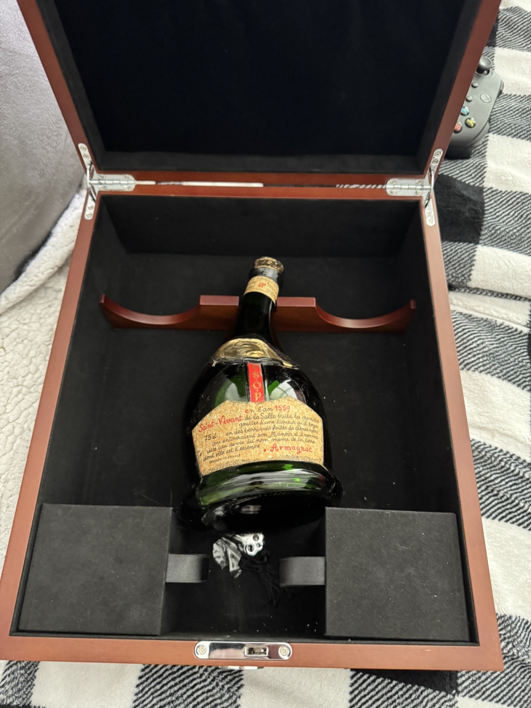 Vintage Armagnac in Wooden Presentation Box - photo 3