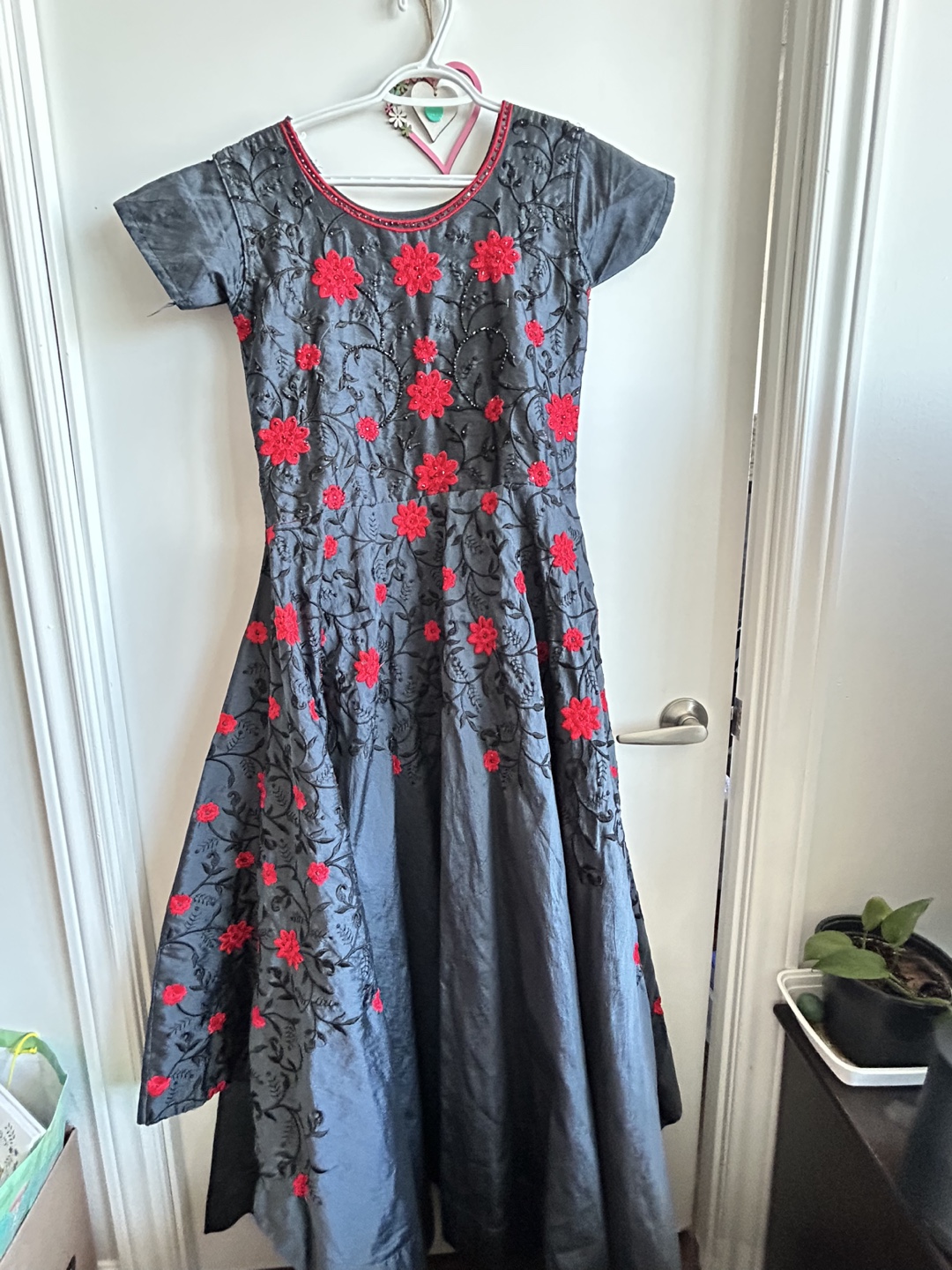 Gorgeous embroidered maxi dress
