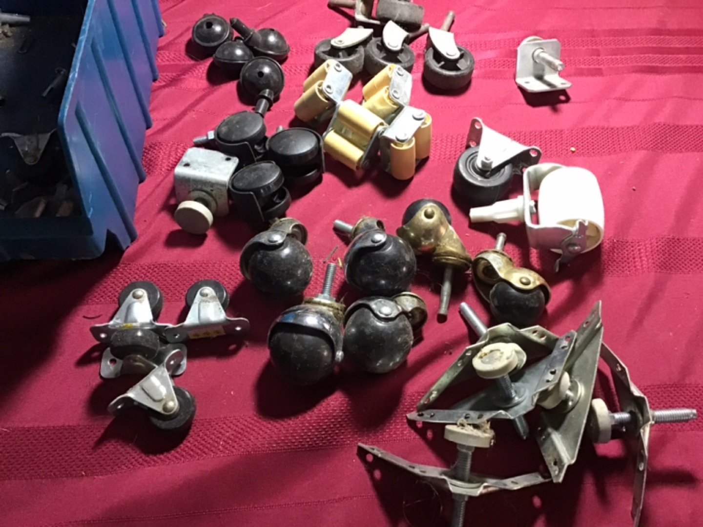 Assortment of Vintage Casters and Wheels - photo 2