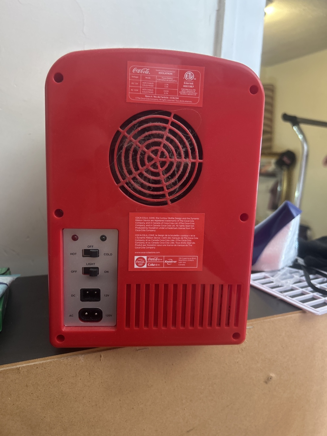 Coca-Cola Mini Fridge - photo 3