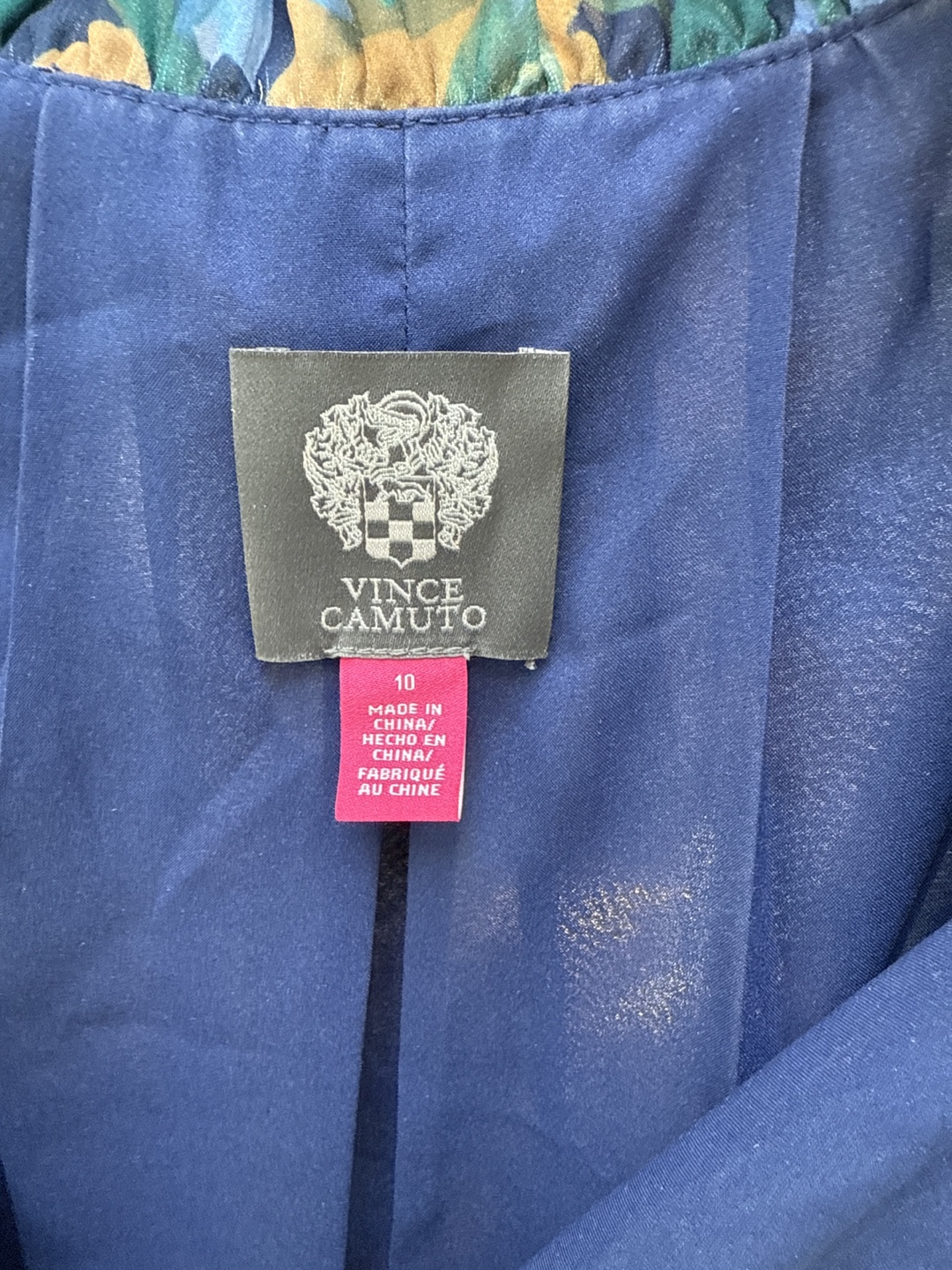 Vince Camuto Floral Maxi Dress, Size 10 - photo 2